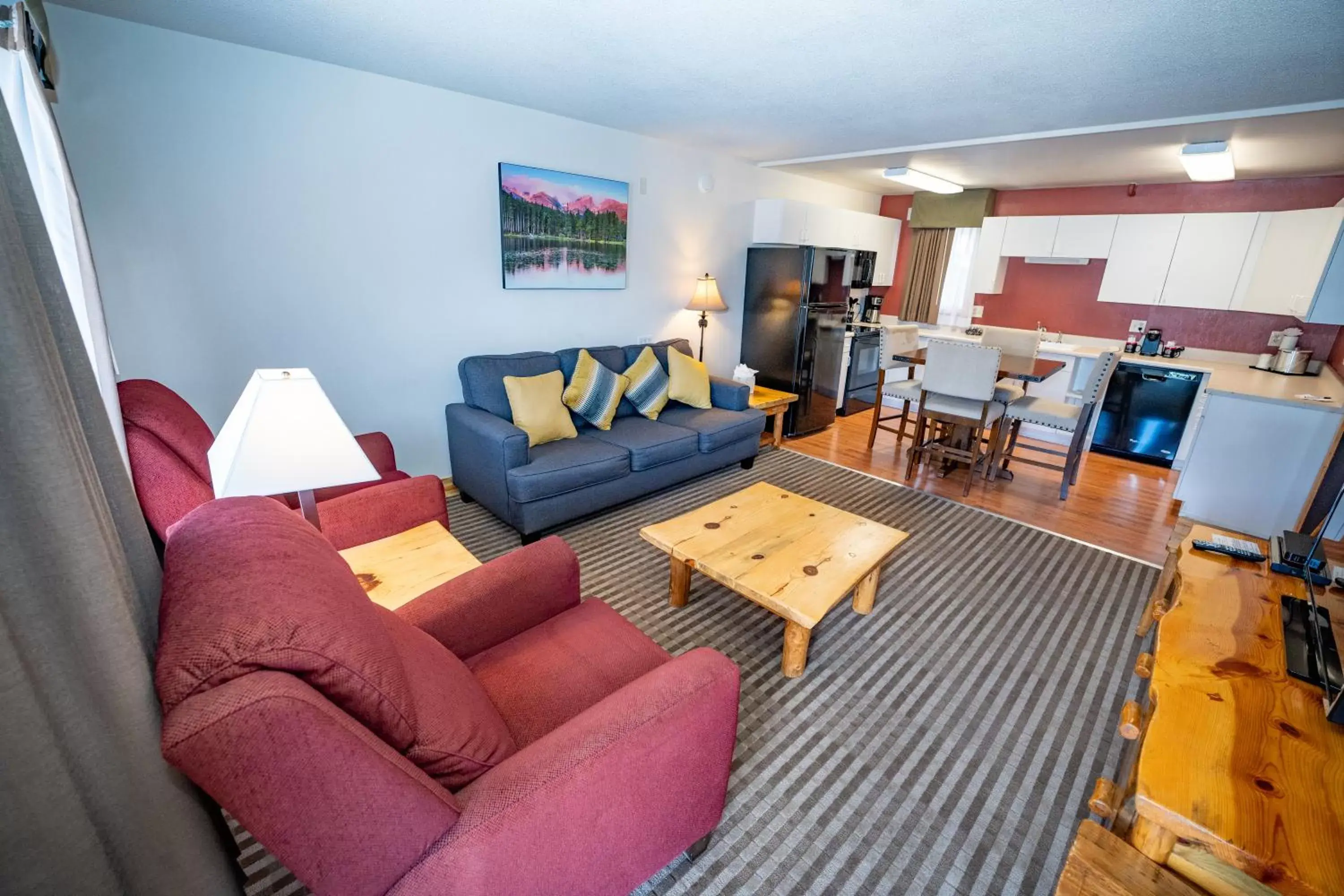 Queen Room with Two Queen Beds - with Kitchen - Non-Pet Friendly in Hotel Estes Queen Room with Two Queen Beds - with Kitchen - Non-Pet Friendly in Hotel Estes