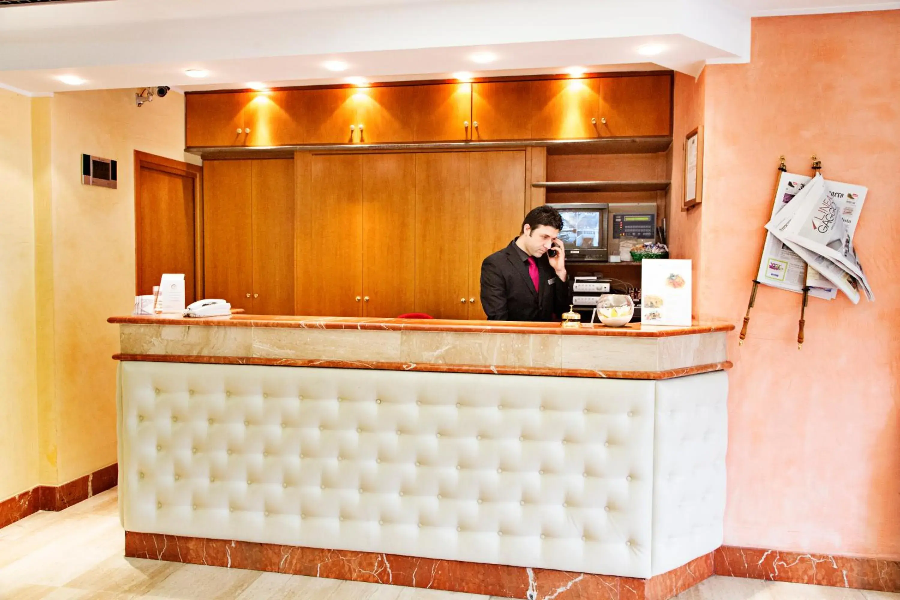 Lobby or reception, Lobby/Reception in Hotel President Pomezia