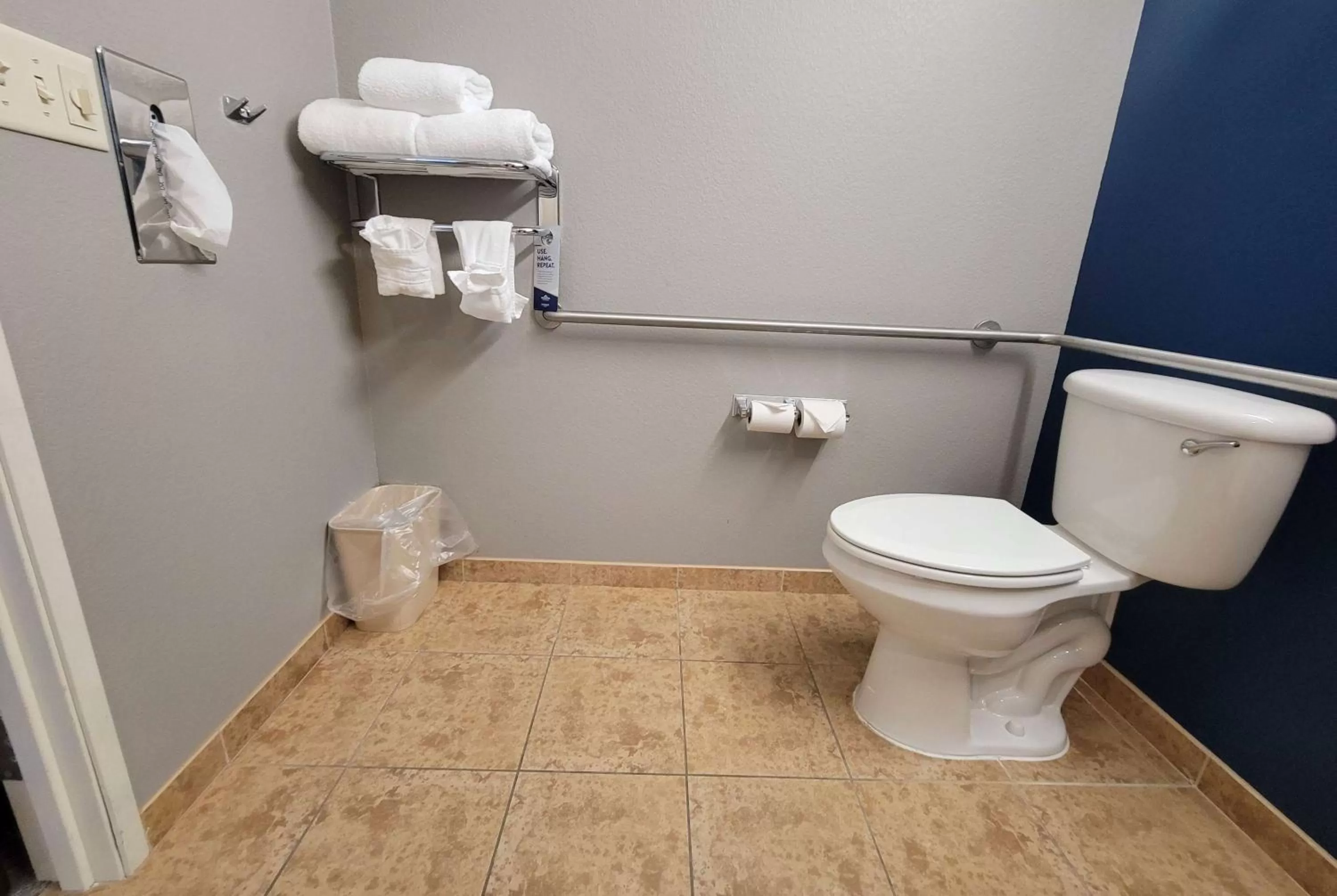 Bathroom in Microtel Inn & Suites by Wyndham Bluffs