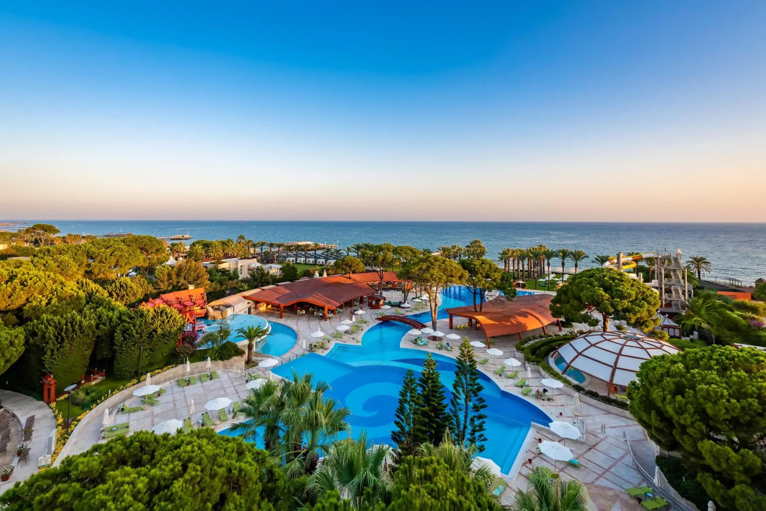 Bird's eye view, Pool View in Cornelia De Luxe Resort