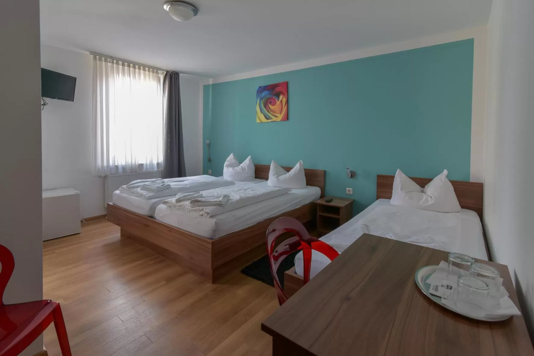 Bed in Hotel Ristorante Rostica