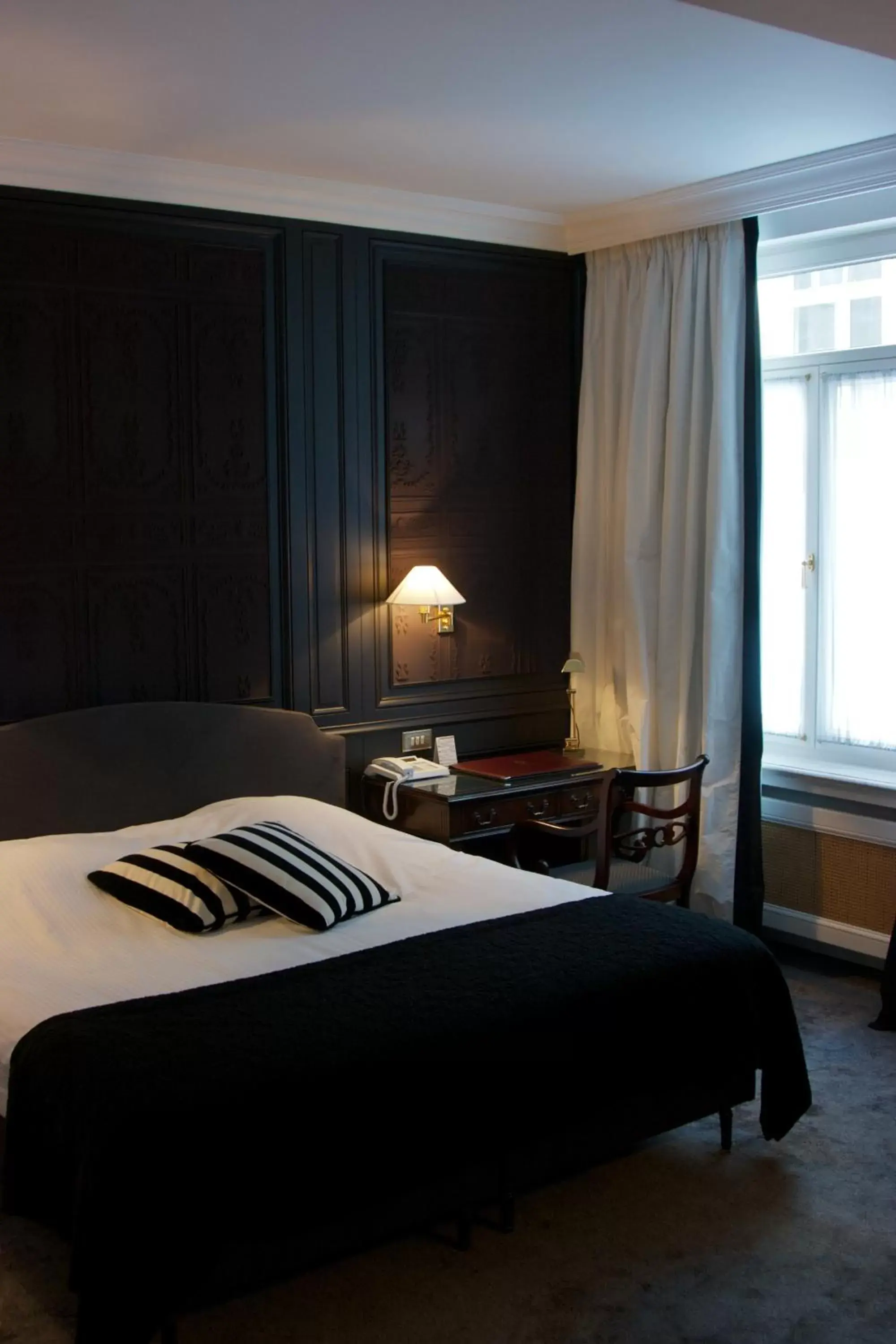 Bed in Hotel Damier Kortrijk