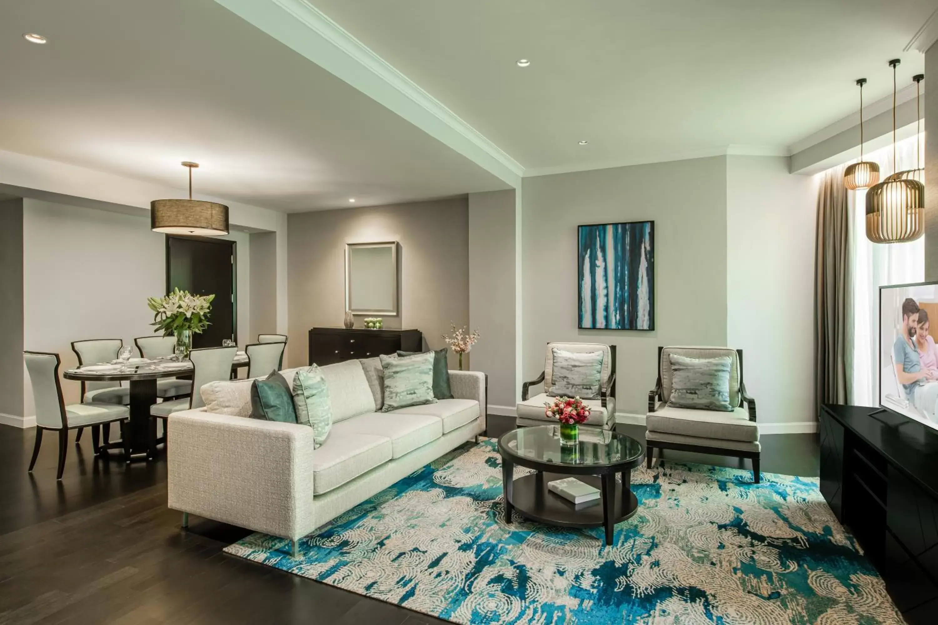 Living room, Seating Area in Ascott Kuala Lumpur