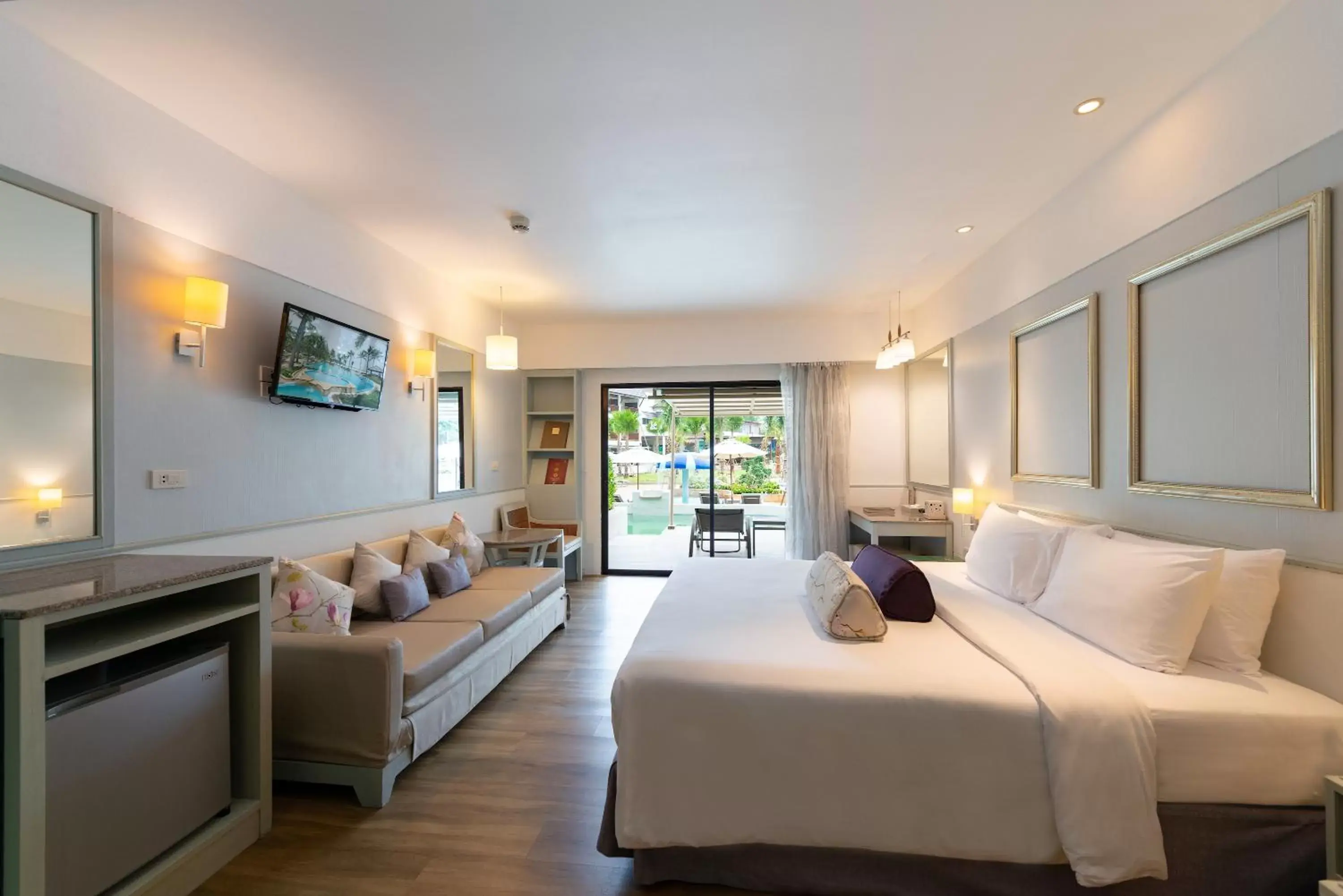 Bedroom in Katathani Phuket Beach Resort - SHA Extra Plus