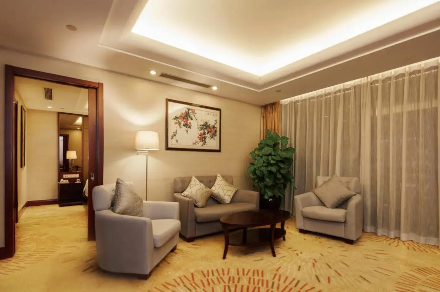 Seating Area in Grand Metropark Yuantong Hotel