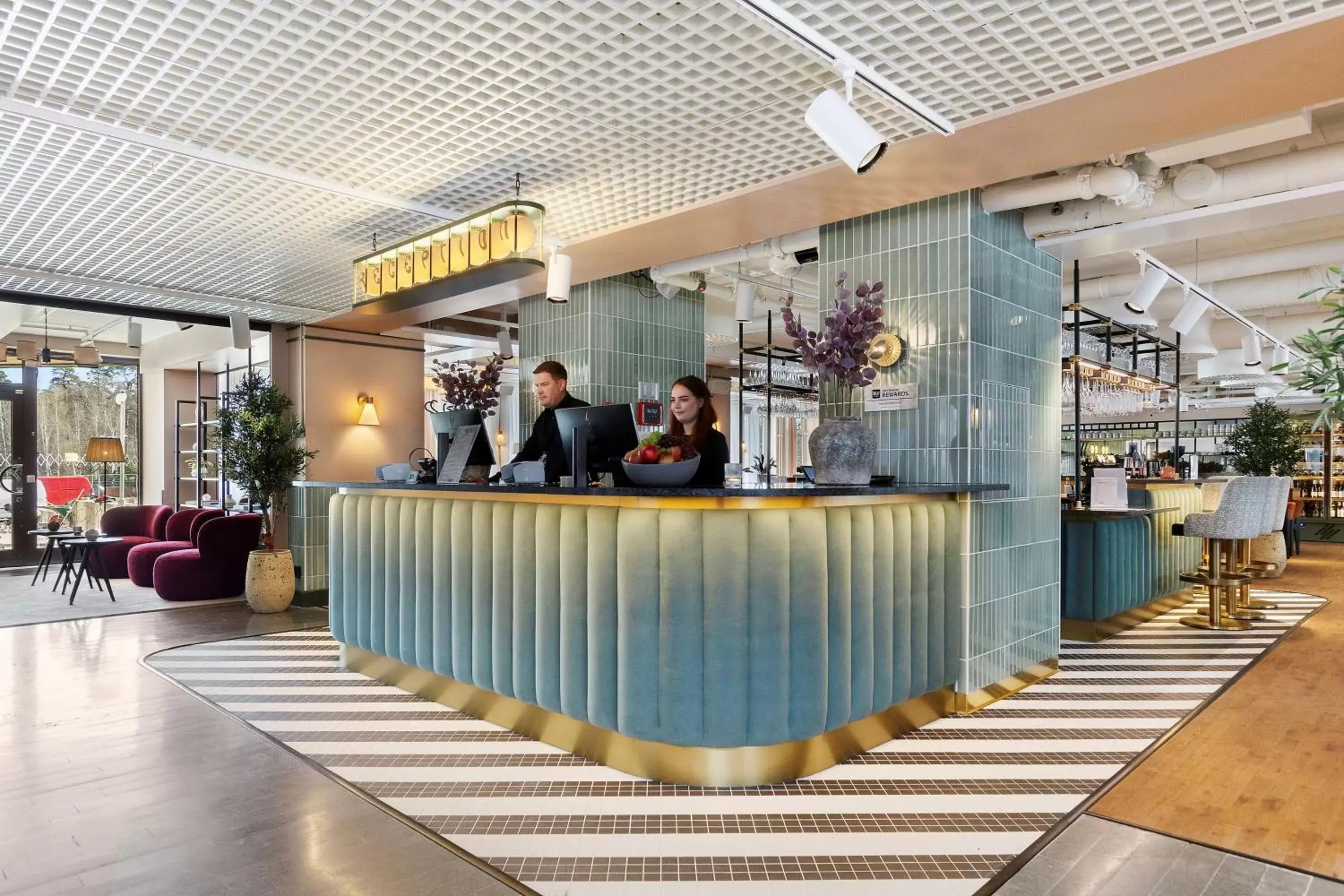 Lobby or reception in Hotel Giò; BW Signature Collection Lobby or reception in Hotel Giò; BW Signature Collection