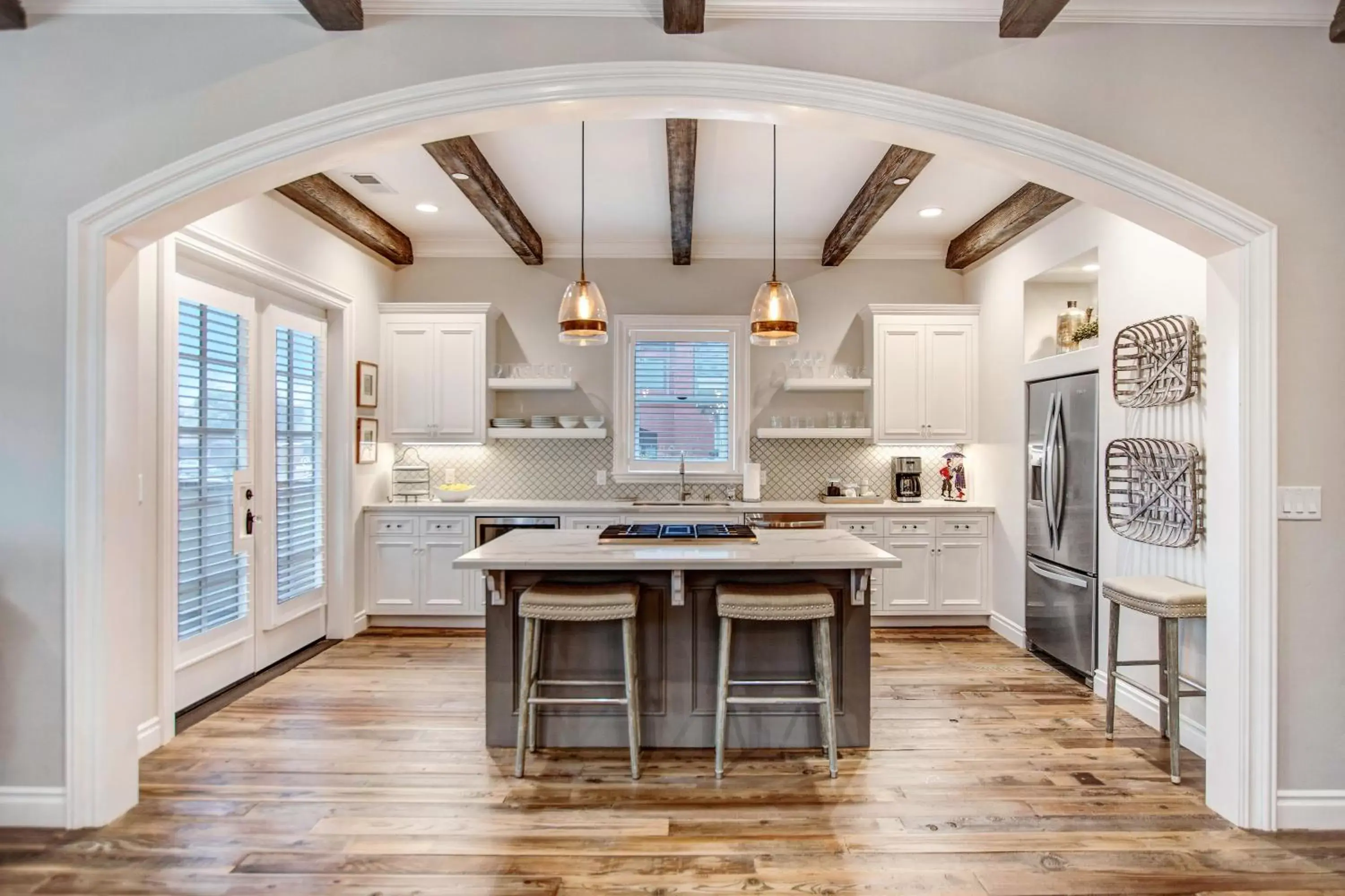 Kitchen or kitchenette in Sonoma Bungalows