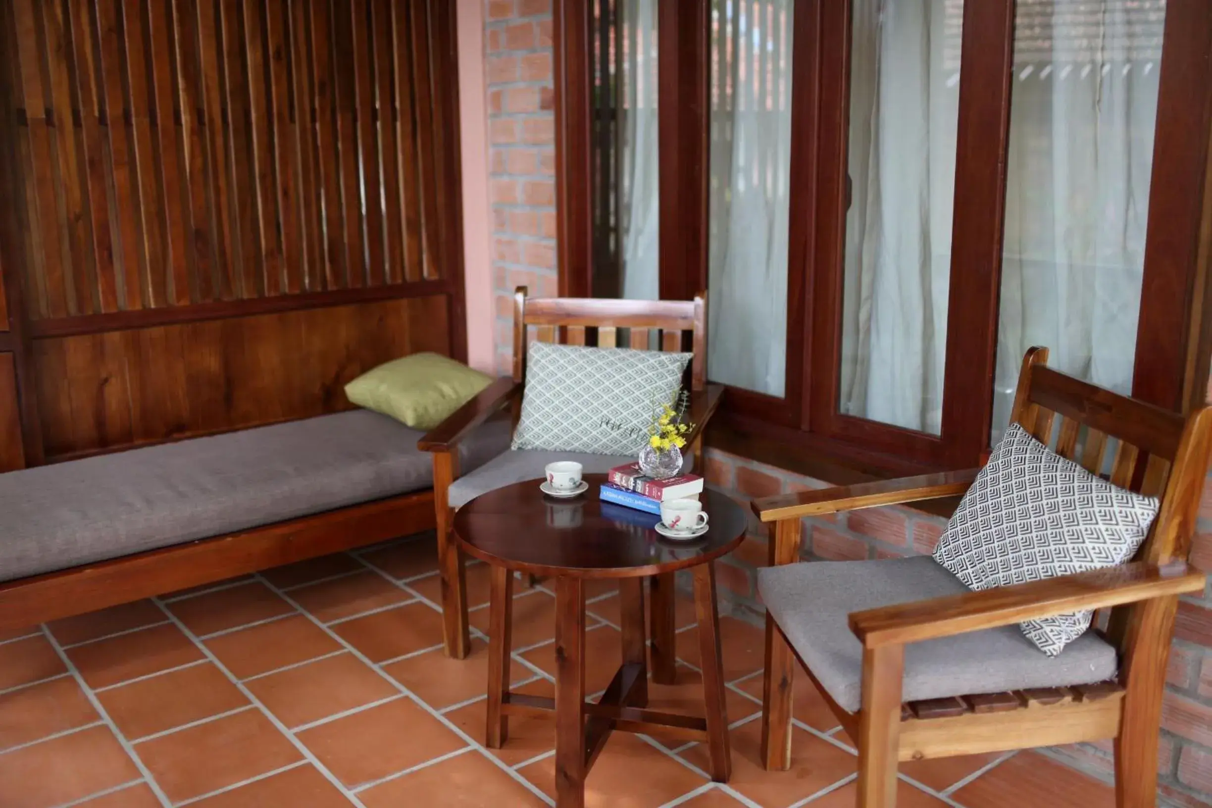 Seating Area in Thanh Kieu Beach Resort