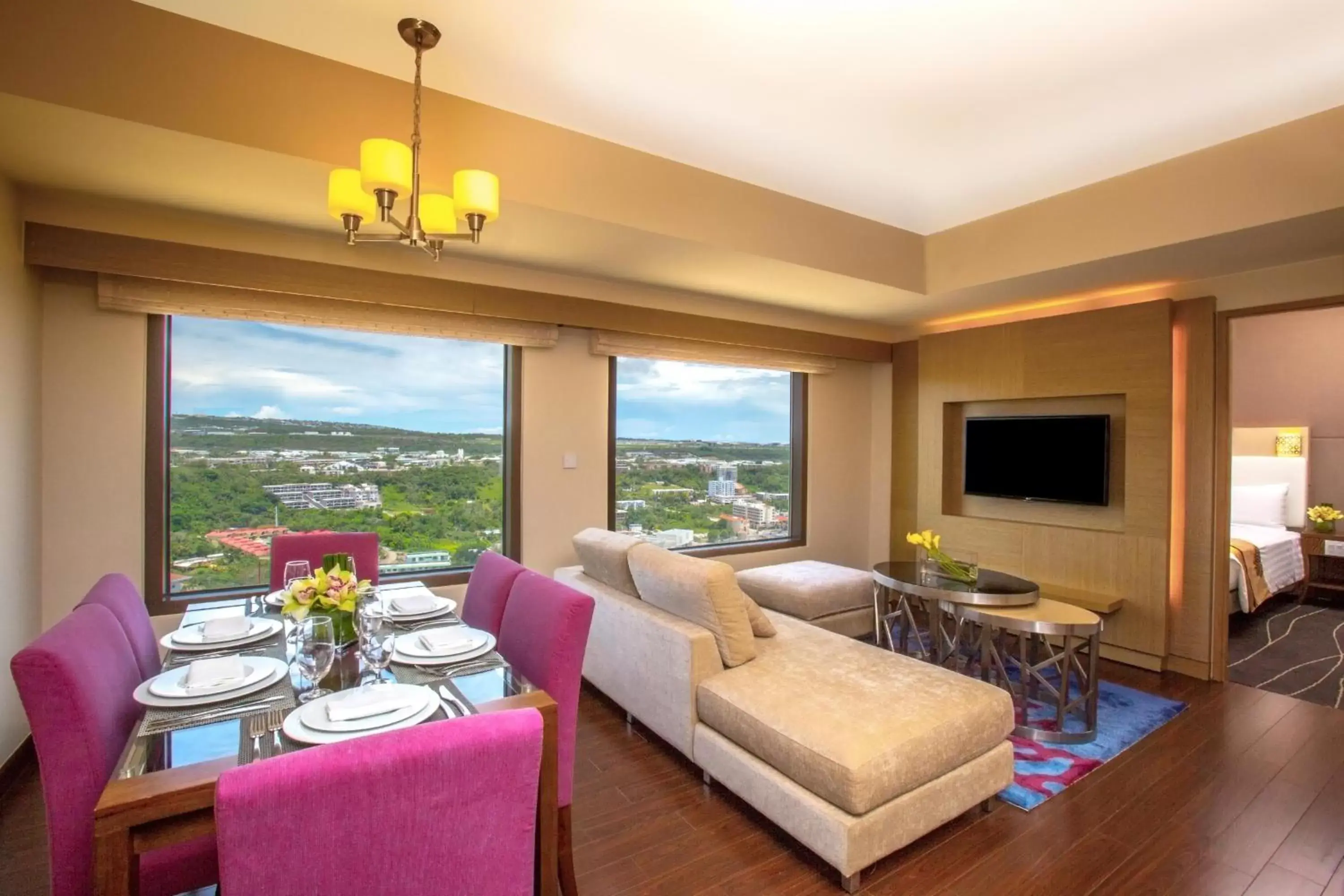 Living room, Seating Area in Dusit Thani Guam Resort