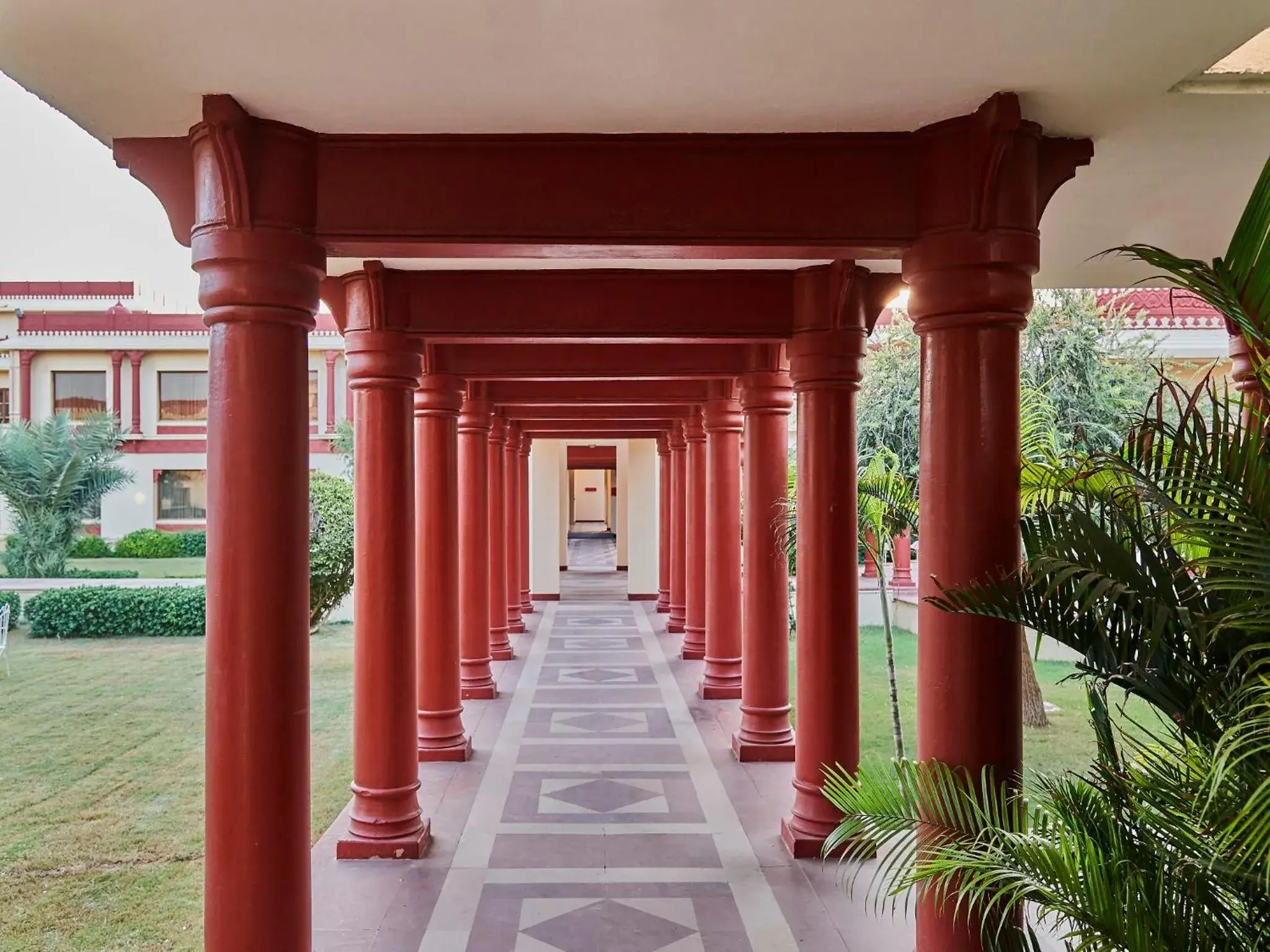 Garden in The Ummed Jodhpur Palace Resort & Spa