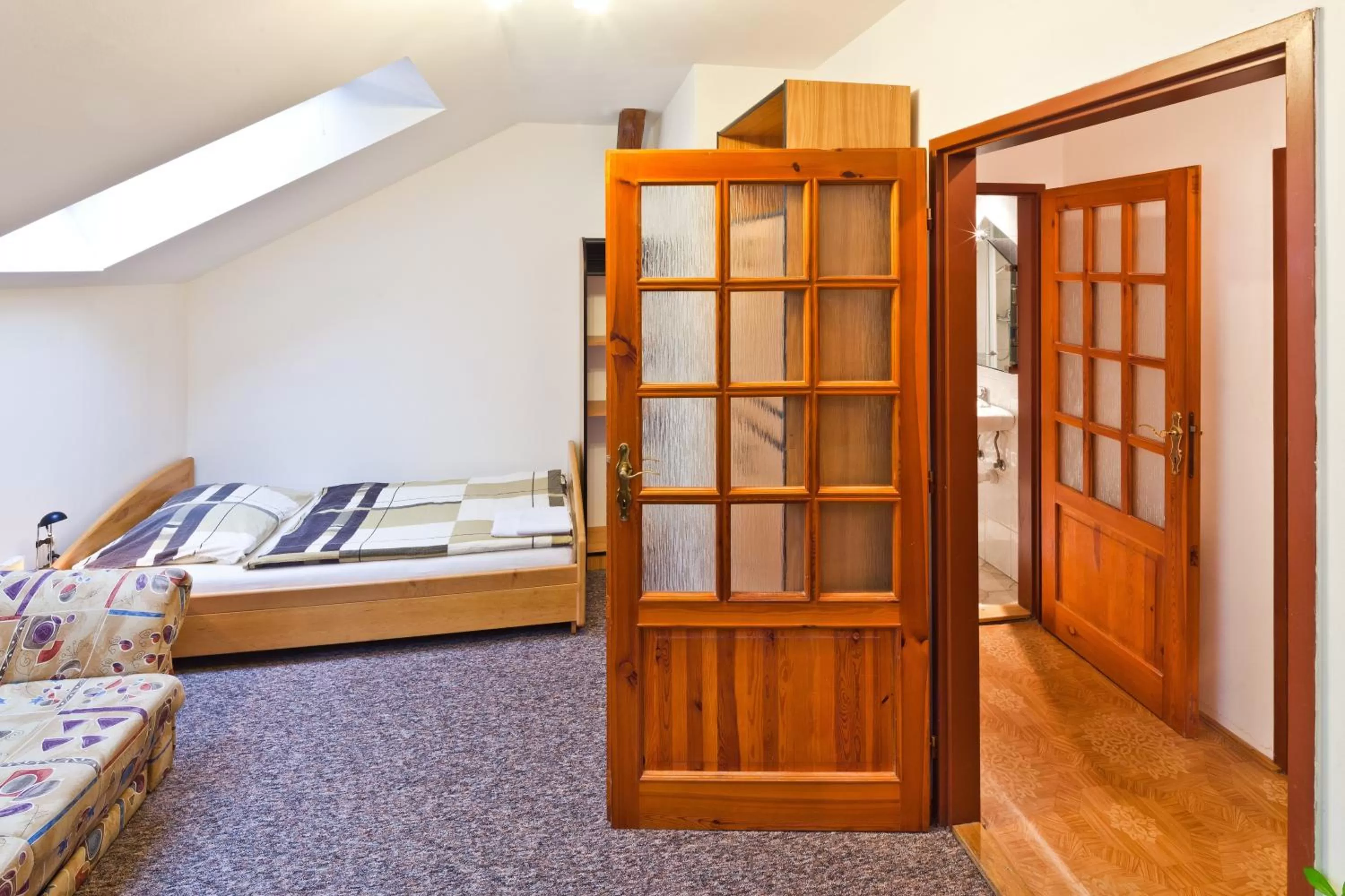 Bedroom, Bed in Pension Fontána Svitavy