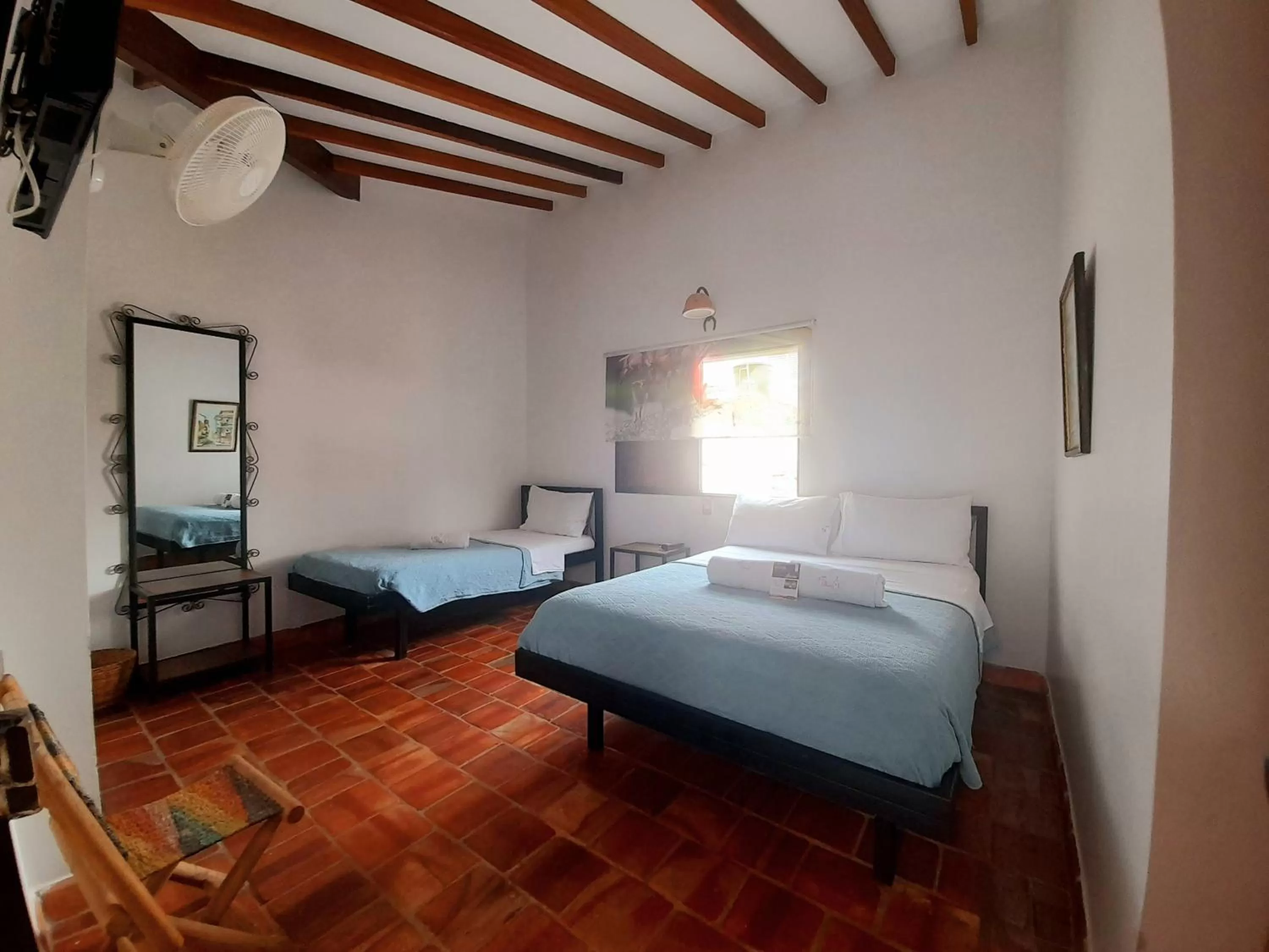 Photo of the whole room, Bed in Hotel Villa Del Socorro
