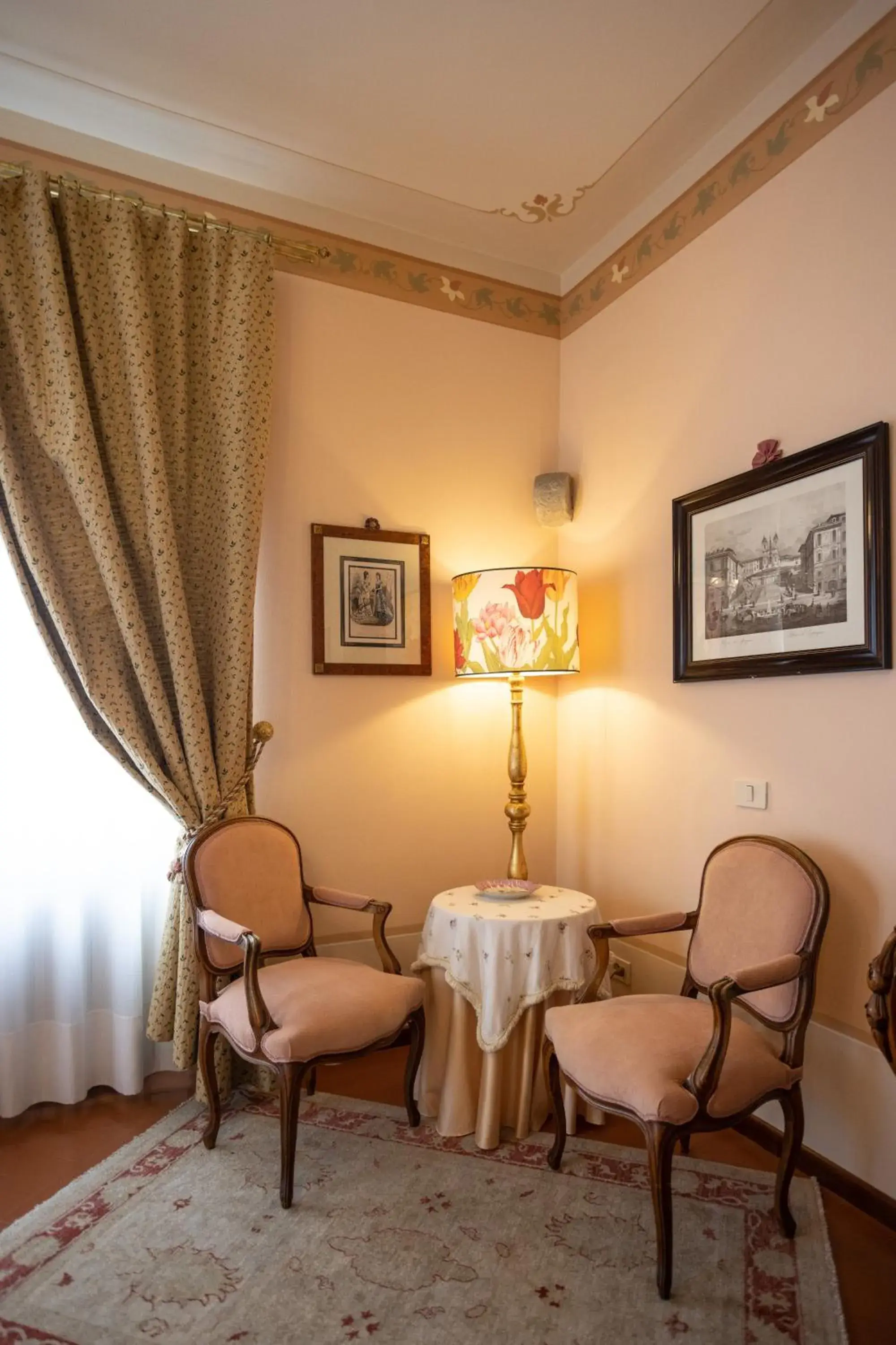 Living room, Seating Area in Hotel Villa Marsili