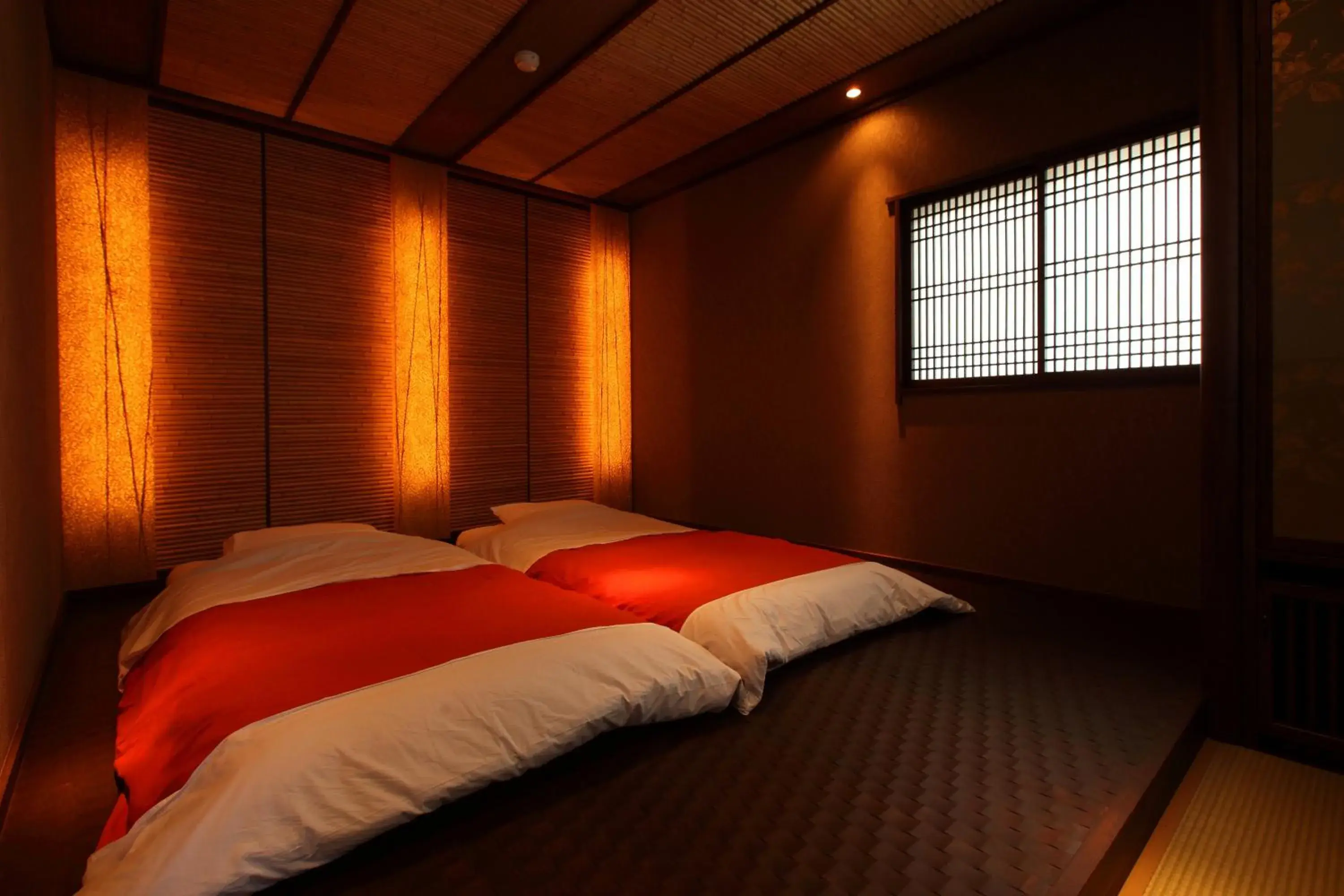 Bed in Hakoneyumoto Onsen Yaeikan