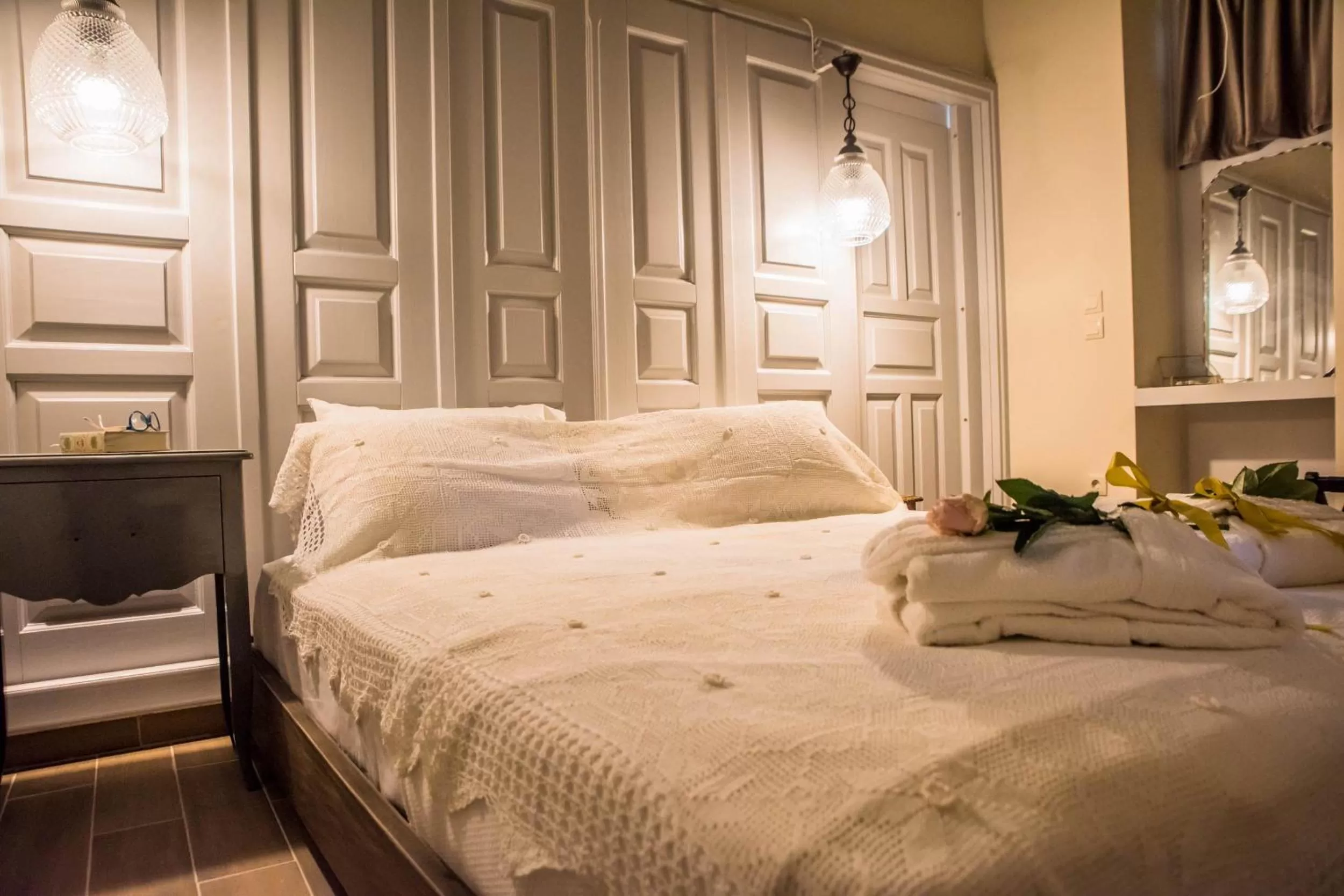 Bed in Kyria Boutique House