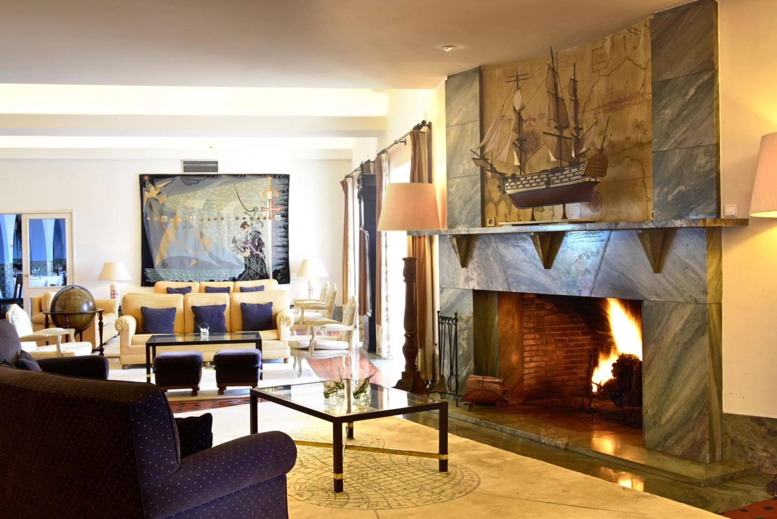 Lounge or bar in Pousada de Sagres