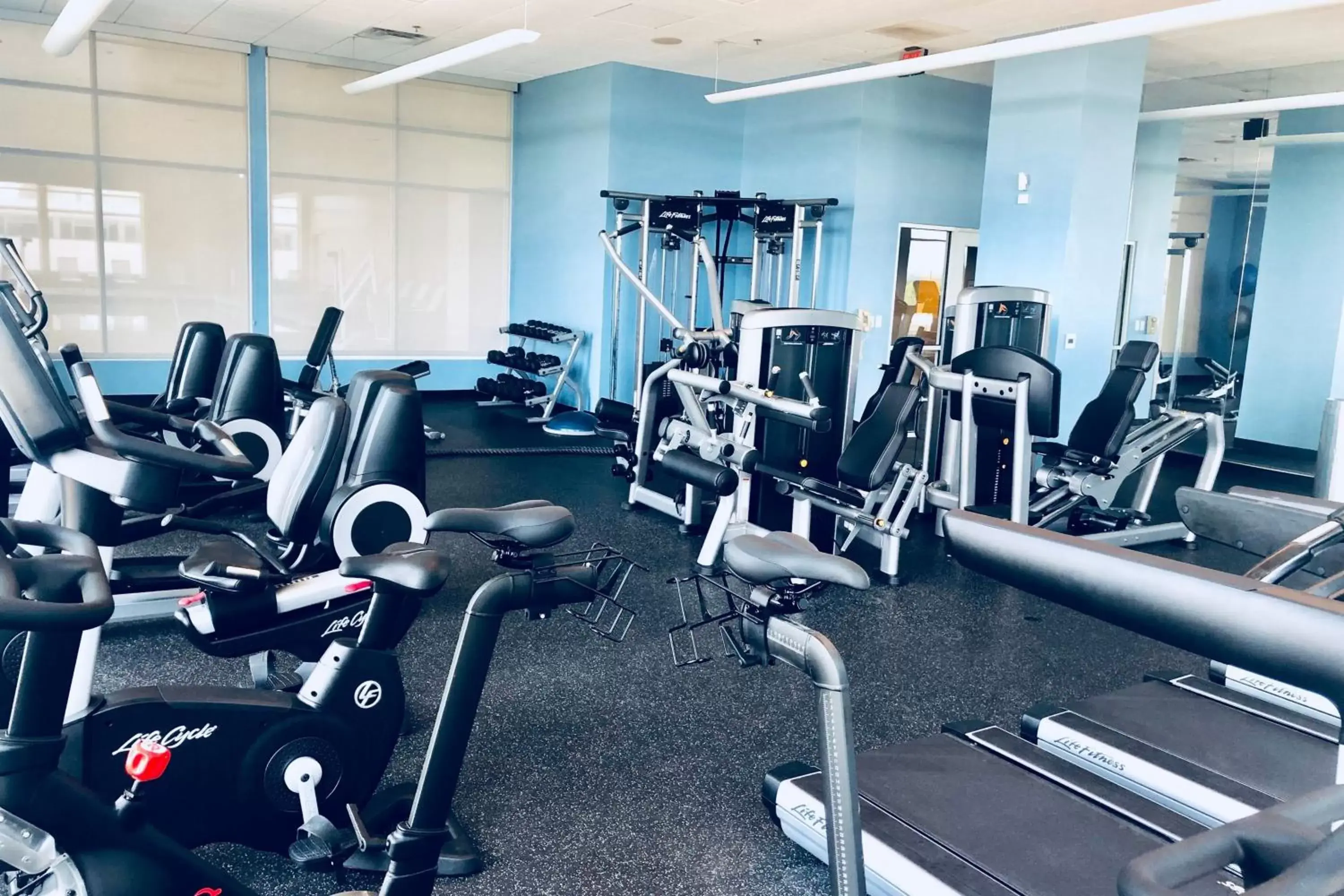 Fitness centre/facilities, Fitness Center/Facilities in Marriott Raleigh City Center