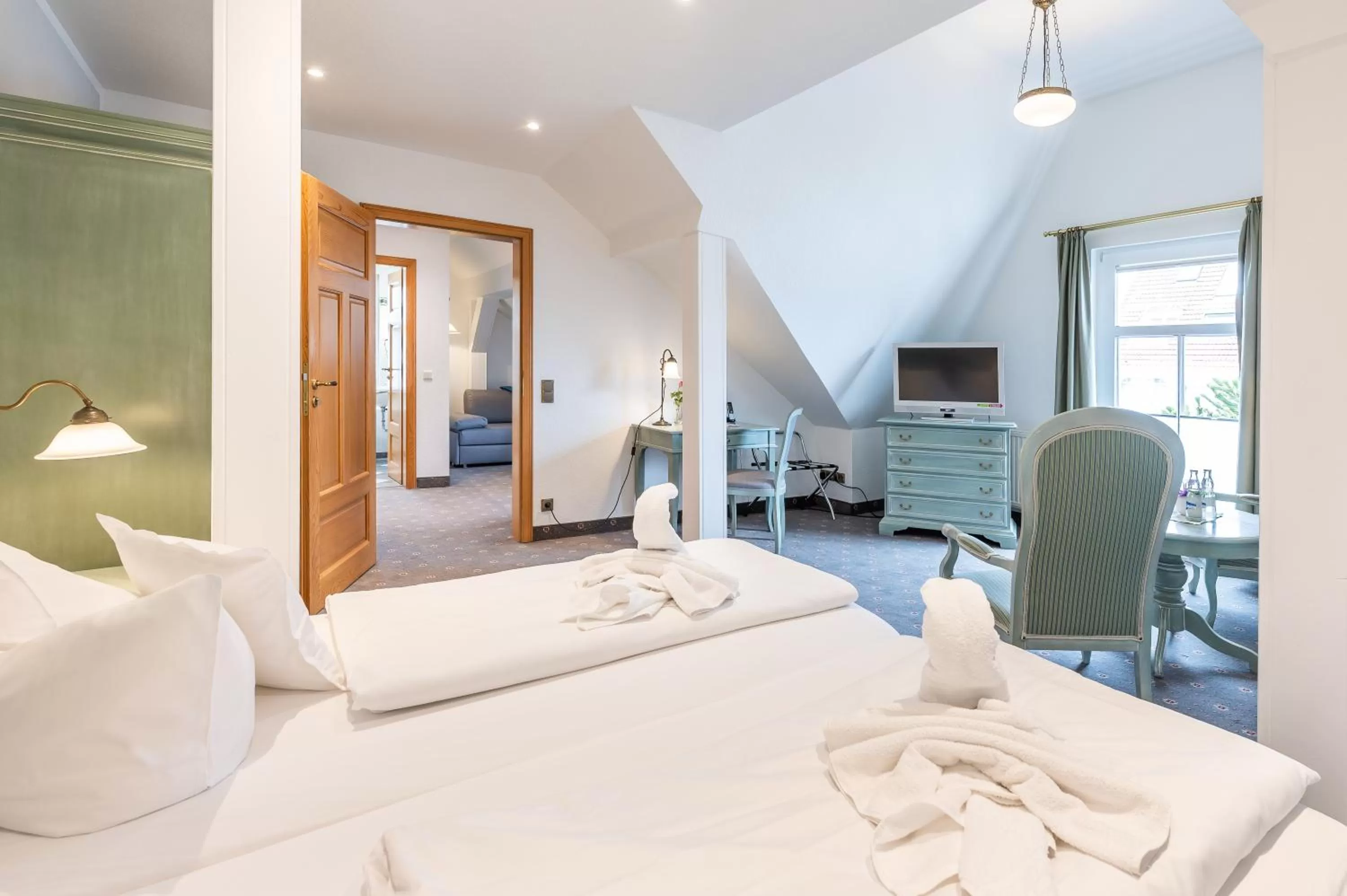 Photo of the whole room, Bed in Hotel Villa Neander