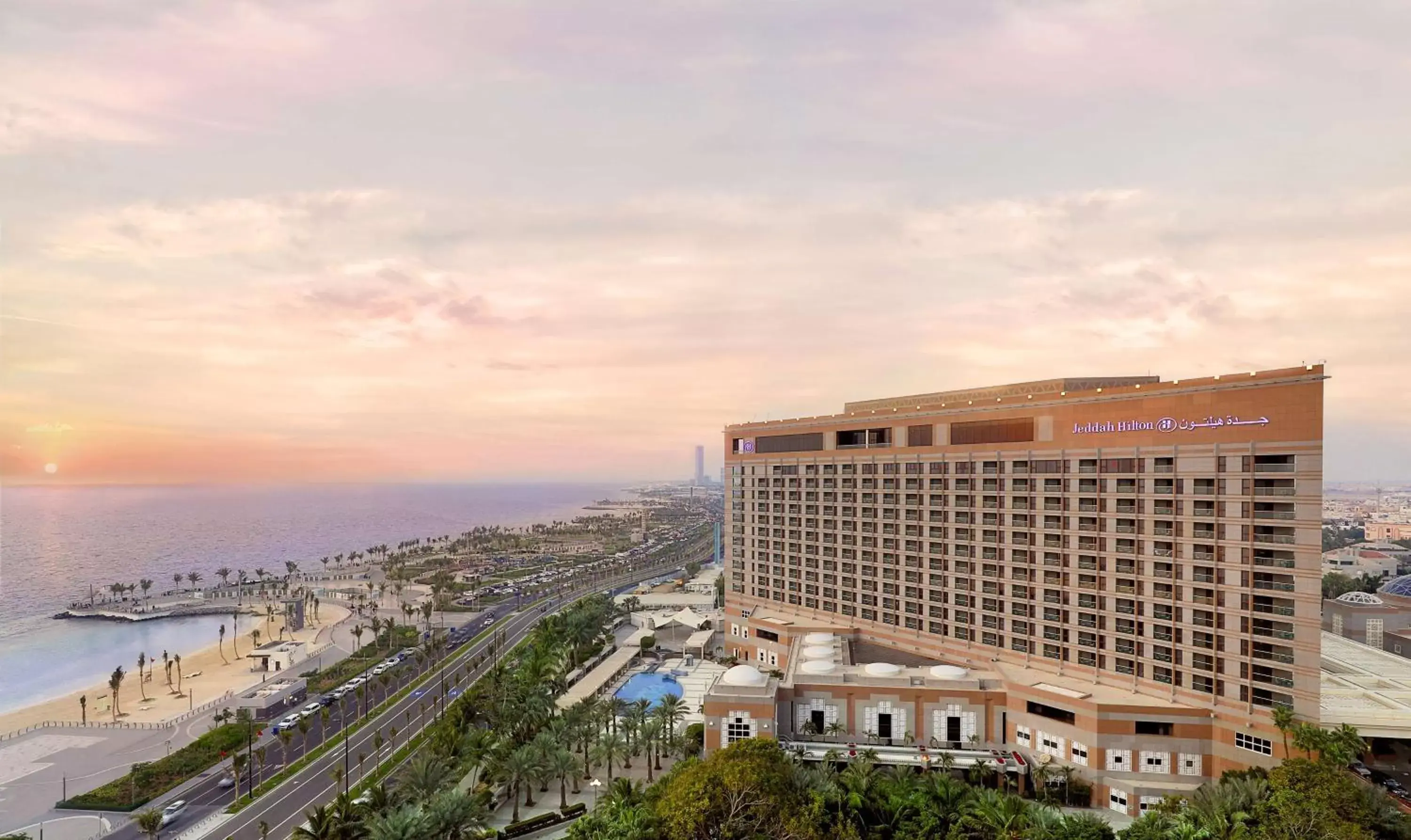 Property building, Bird's-eye View in Jeddah Hilton