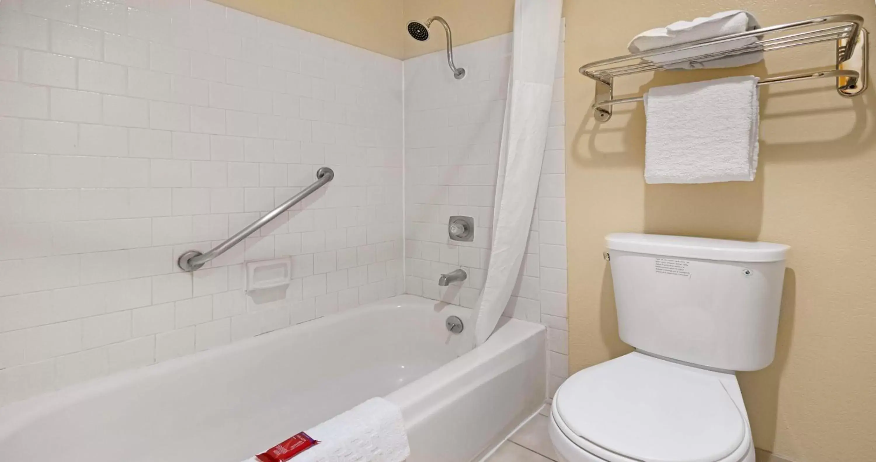 Bathroom in SureStay Plus Hotel by Best Western Sacramento North