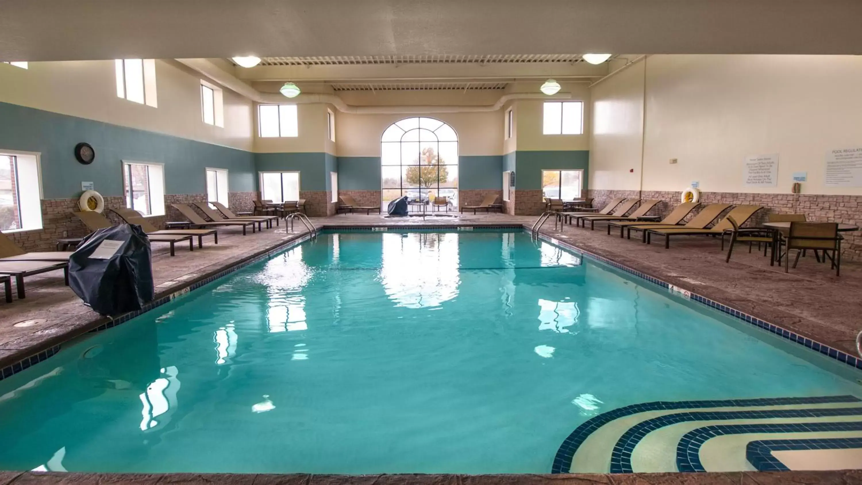Swimming Pool in Holiday Inn Express & Suites Buffalo Airport, an IHG Hotel