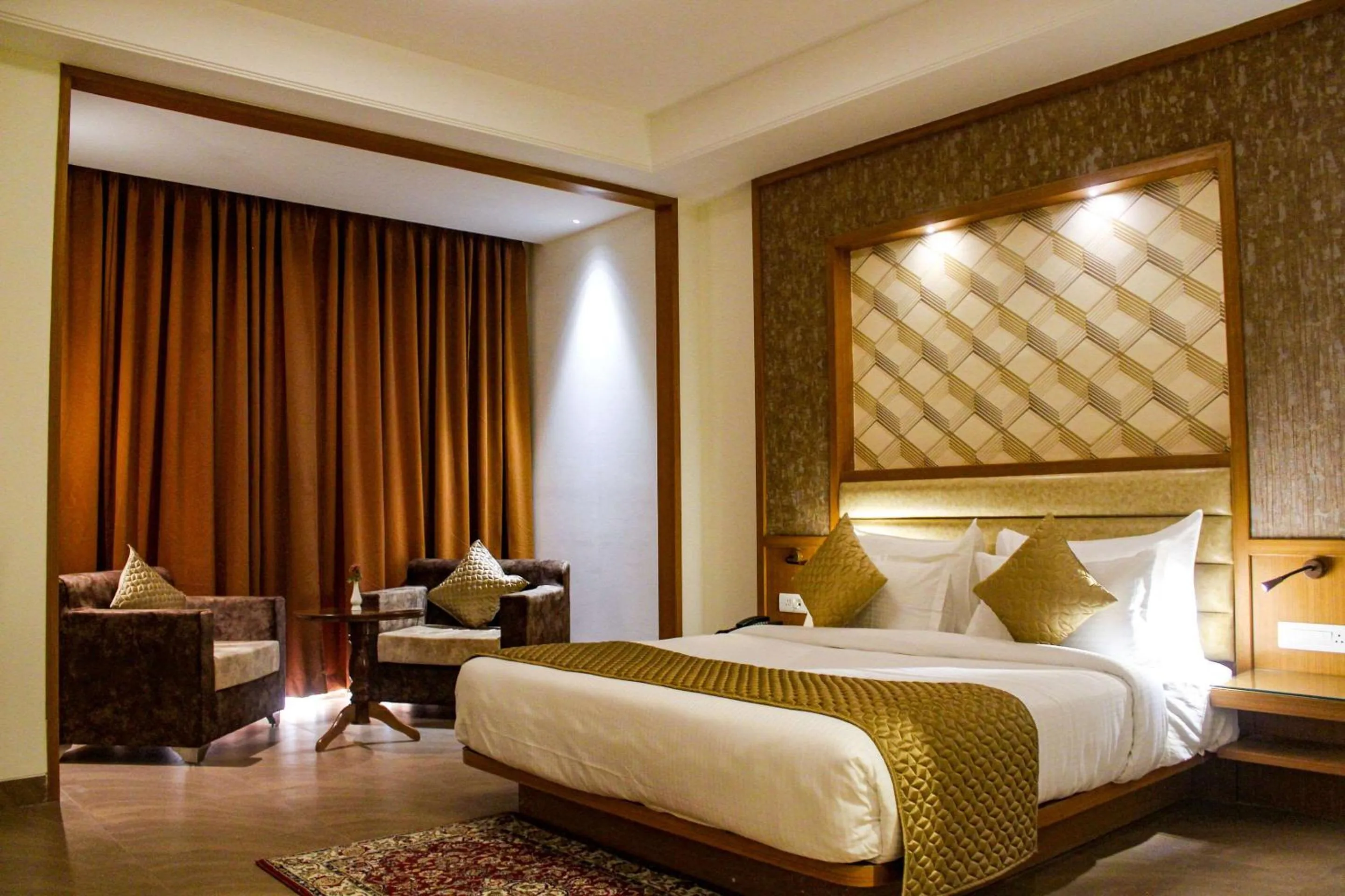 Photo of the whole room, Bed in Clarion Inn Indore
