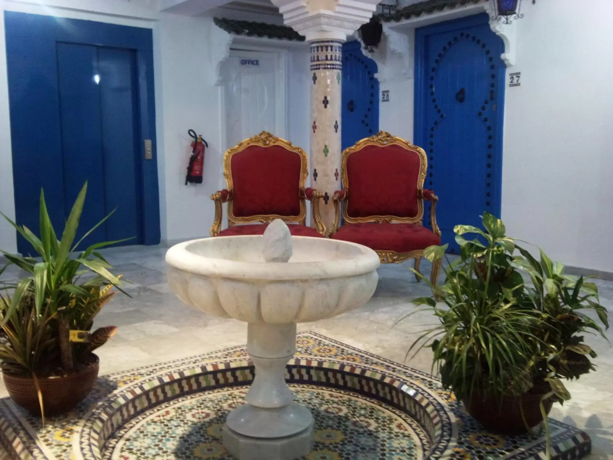 Lobby or reception in Hotel Moroccan House