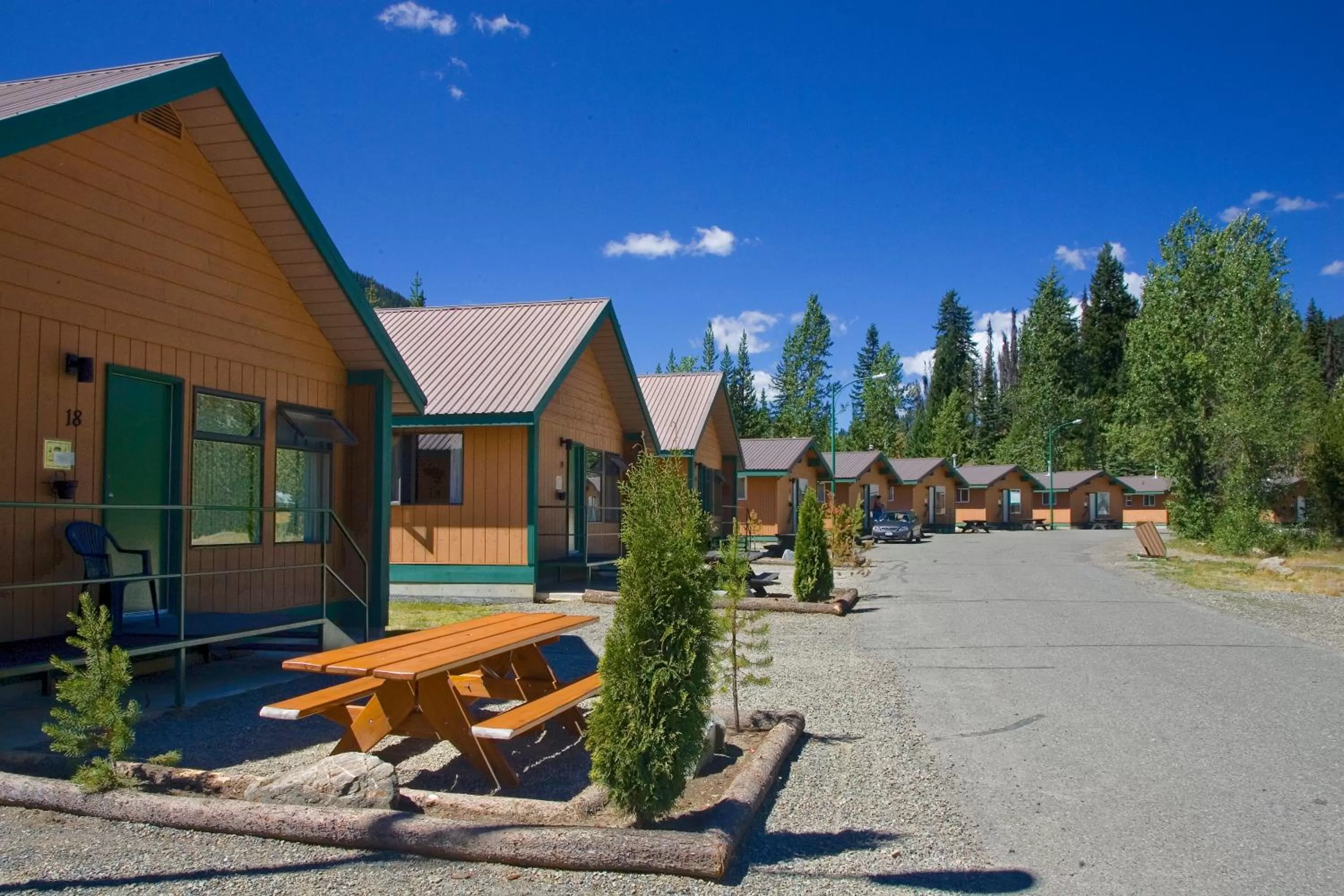 Property building in Manning Park Resort