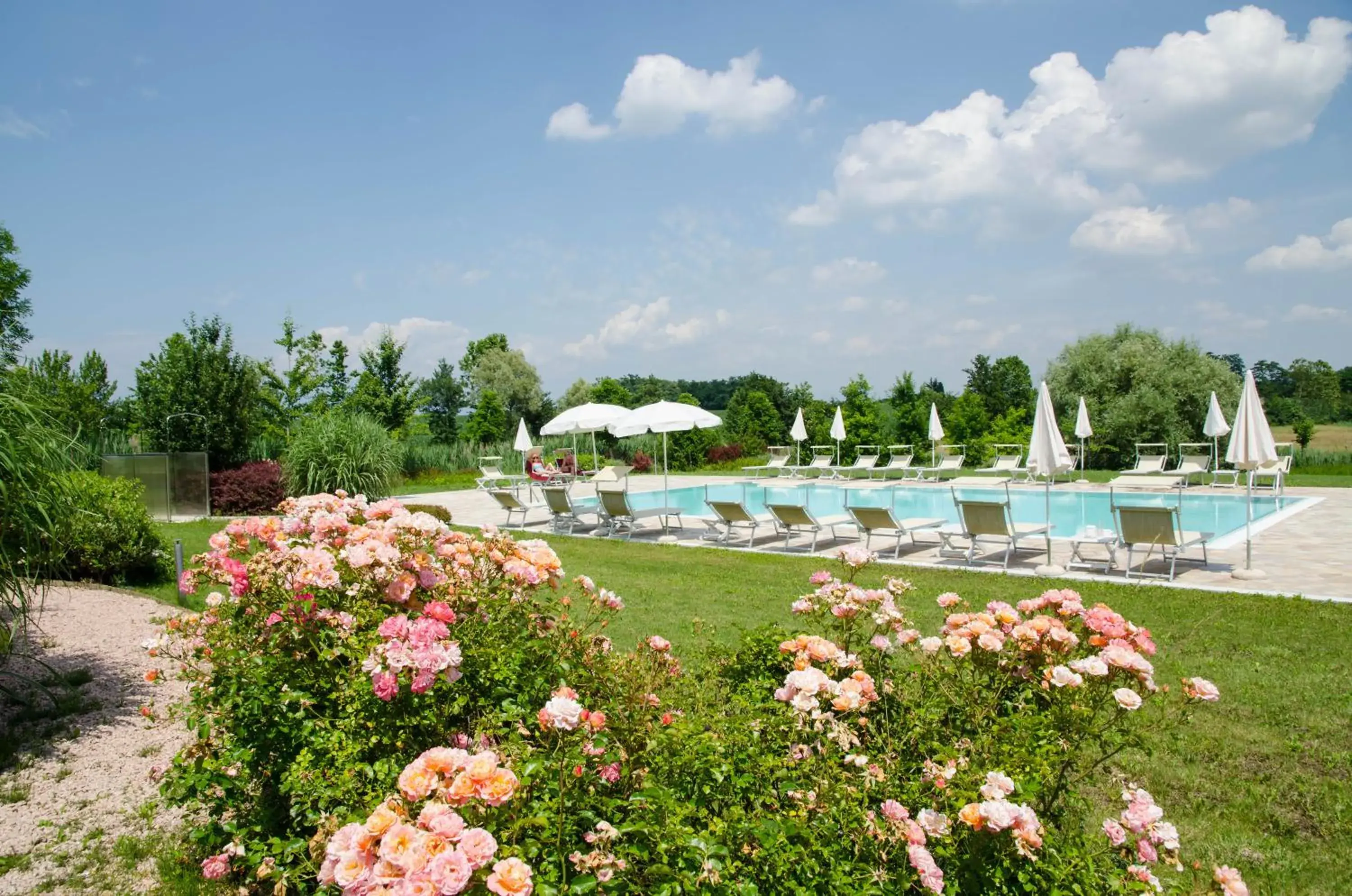 Garden in Relais Corte Cavalli