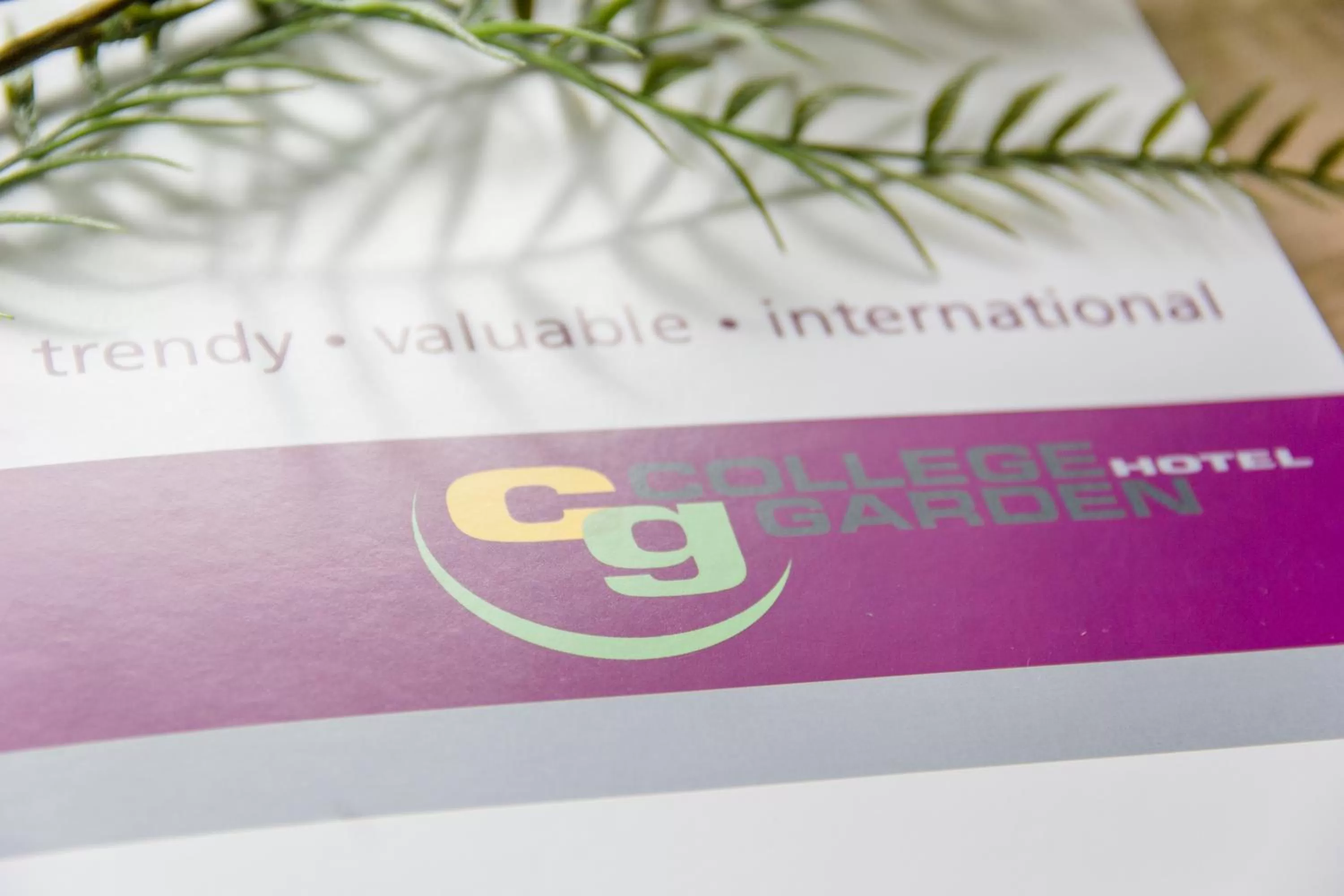 Property logo or sign in College Garden Hotel