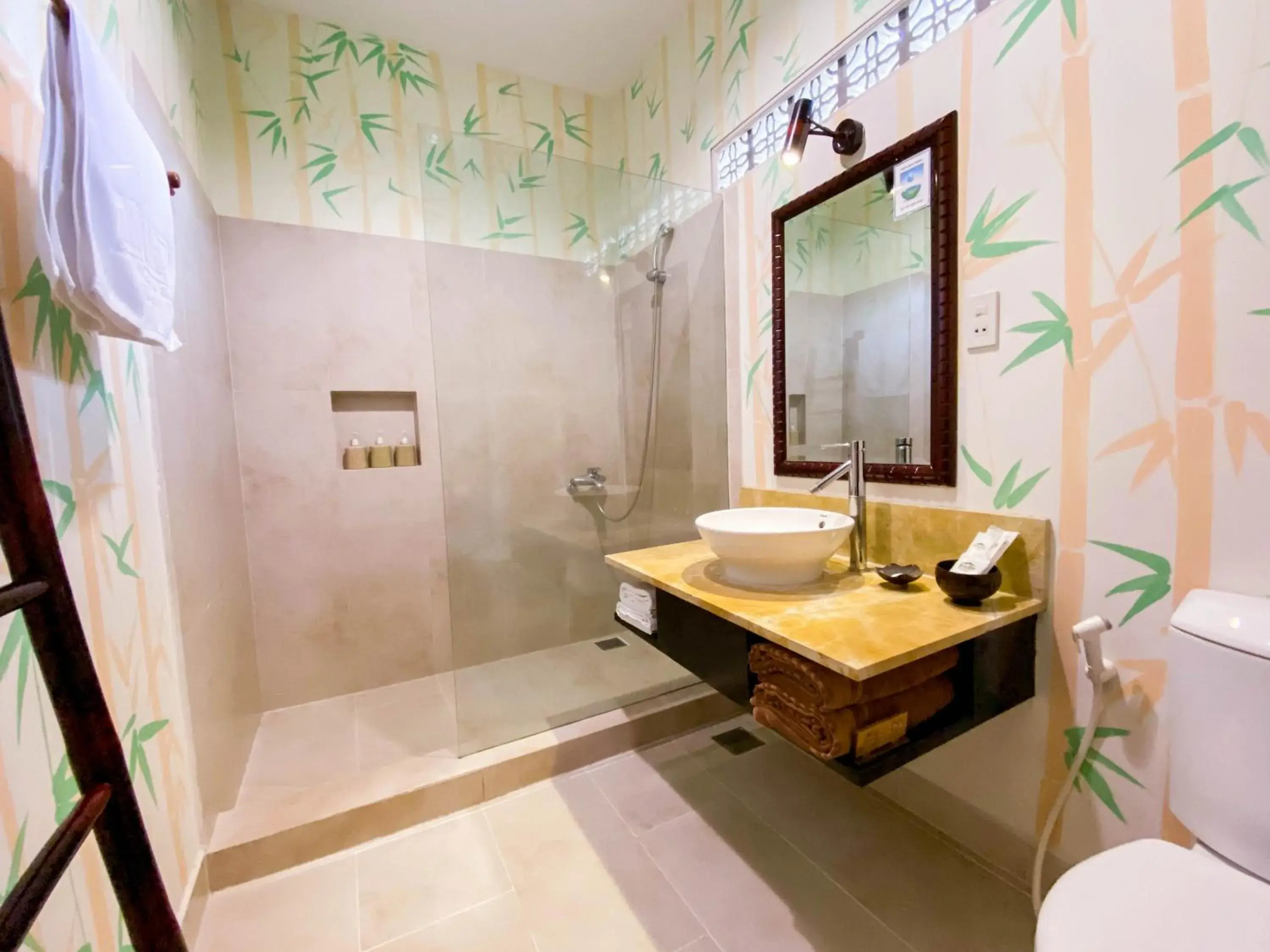Bathroom in Bamboo Village Beach Resort & Spa