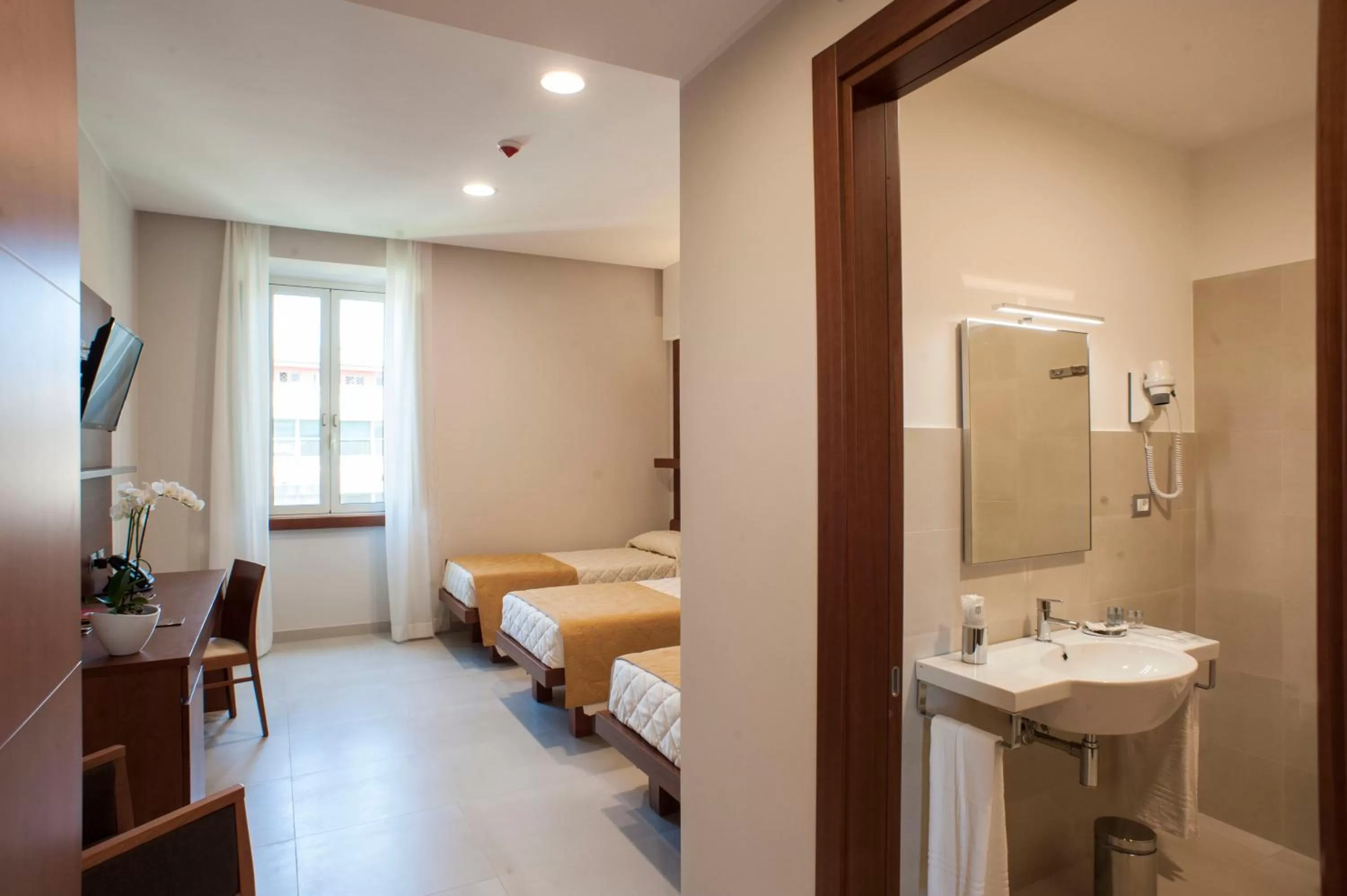 Bed in Villa Angelina