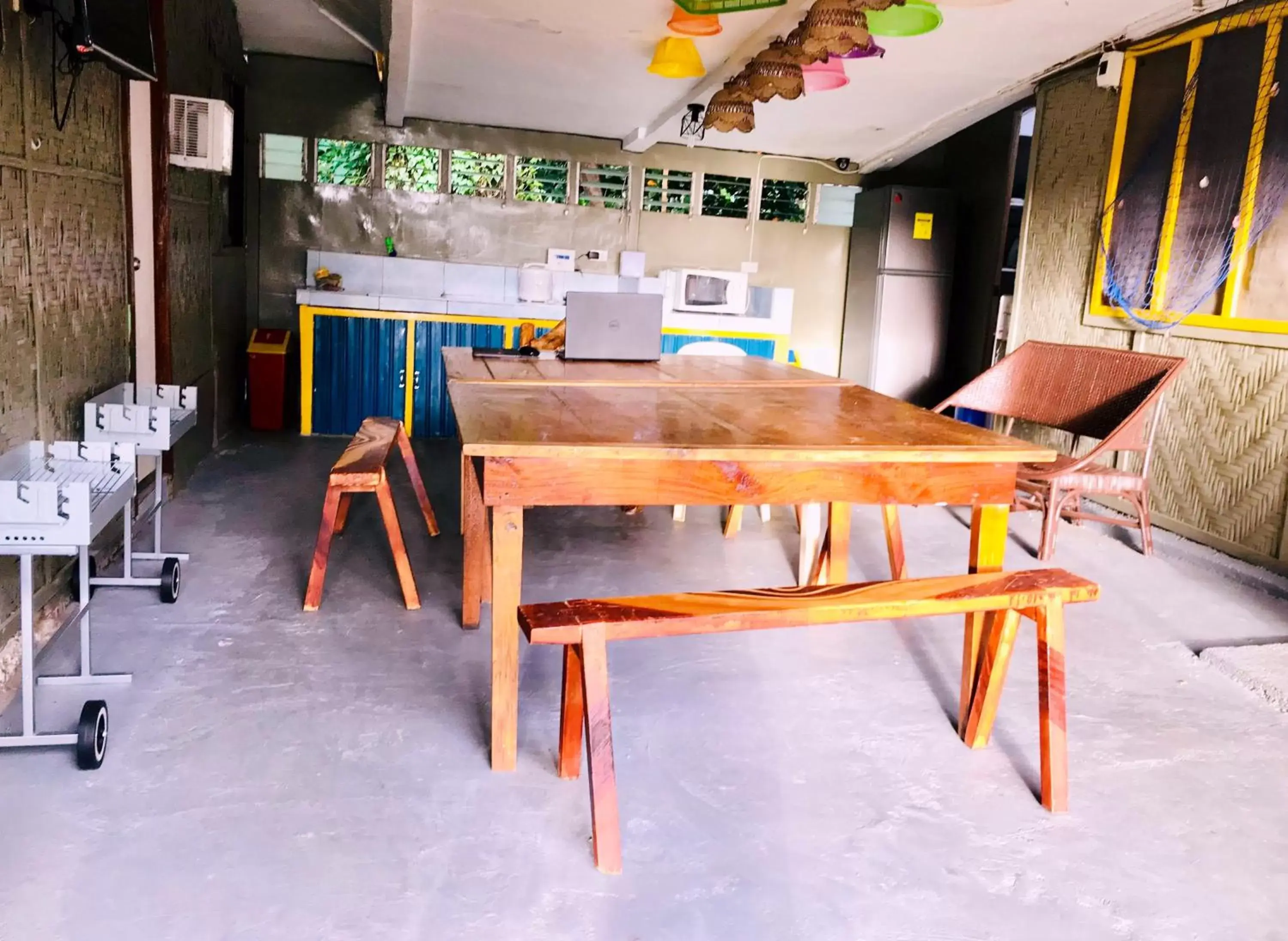 Kitchen or kitchenette in Lanzones Cabana