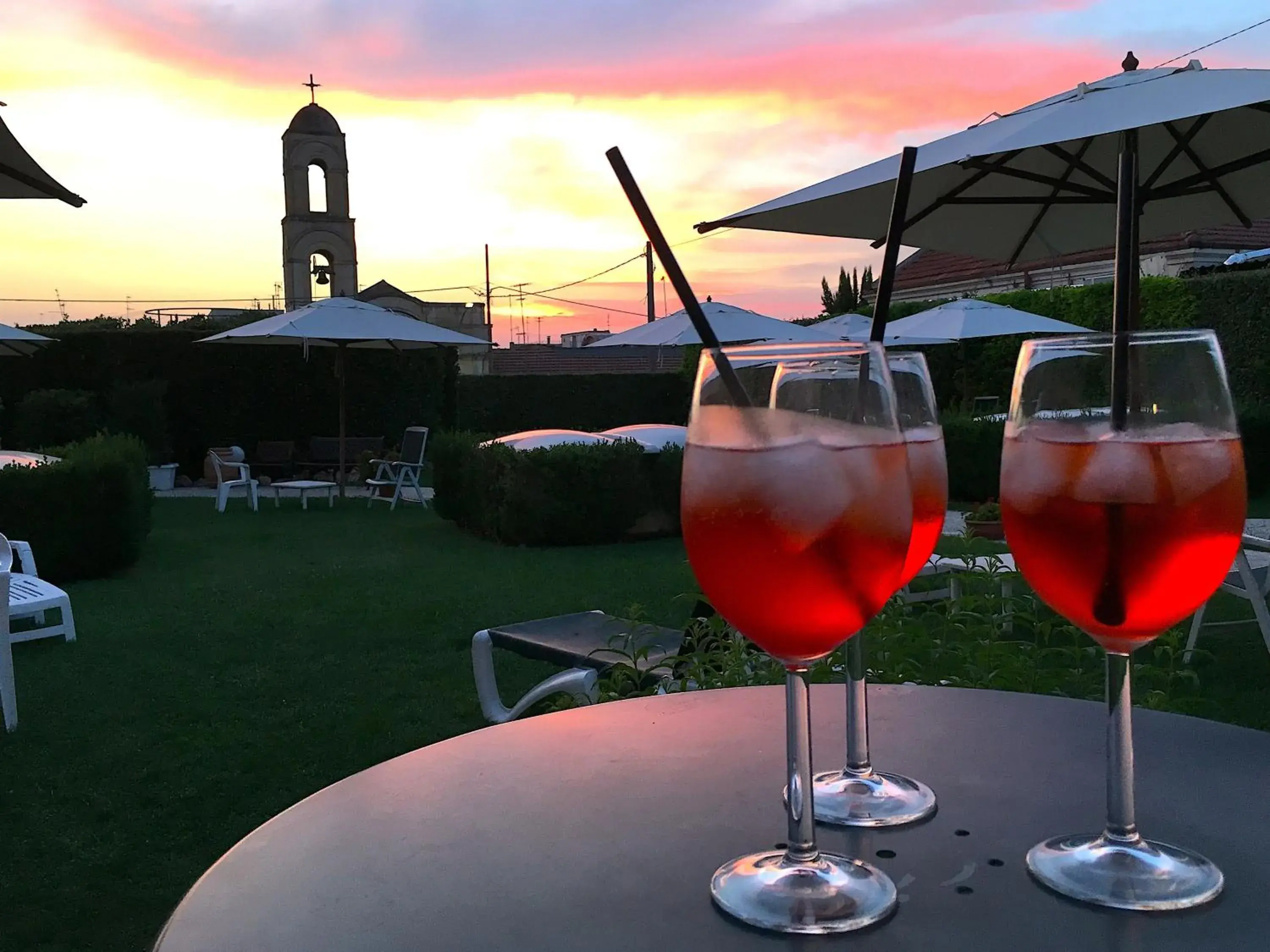 Garden in Hotel d'Altavilla