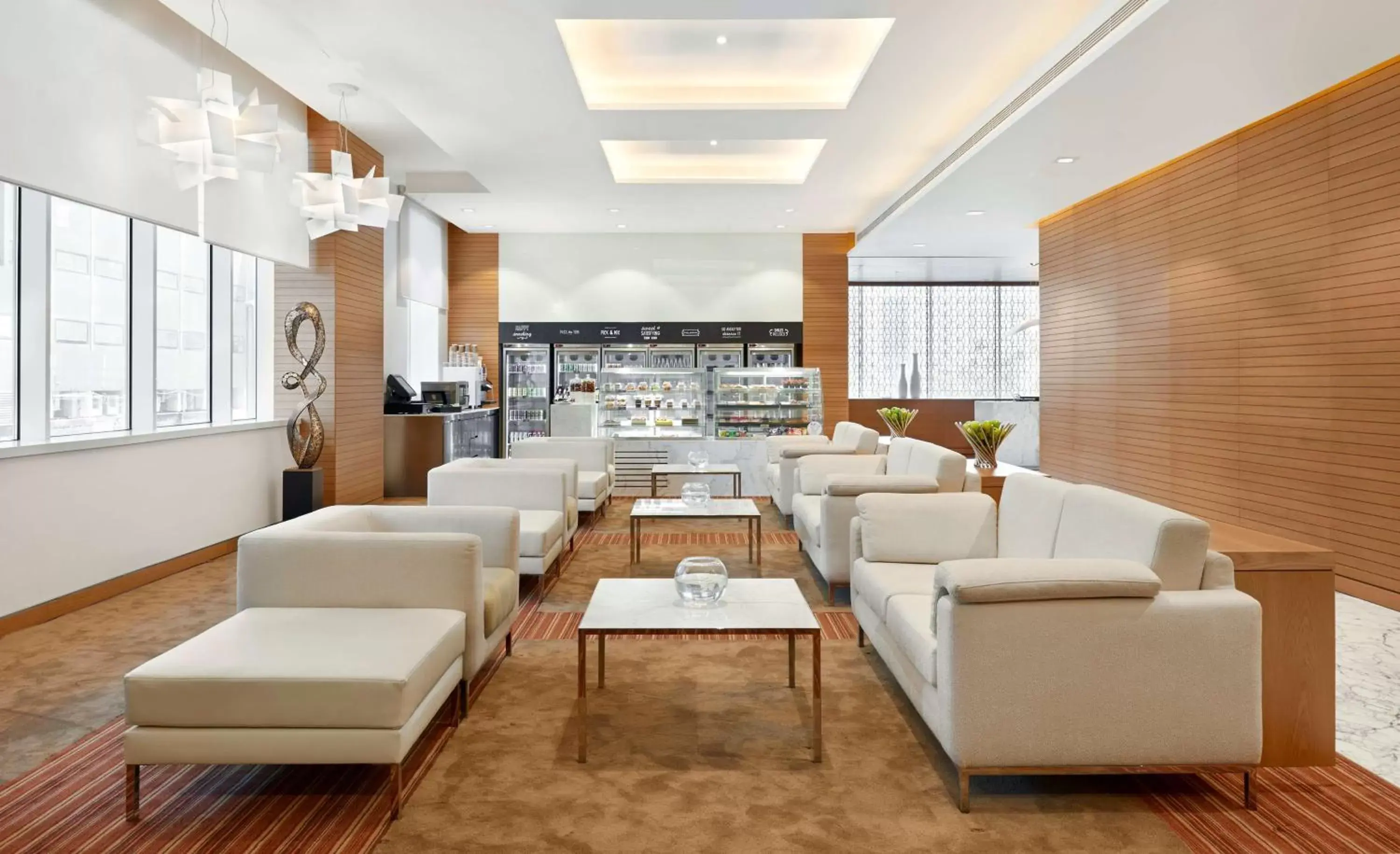 Lobby or reception, Lounge/Bar in Hyatt Place Dubai Baniyas Square