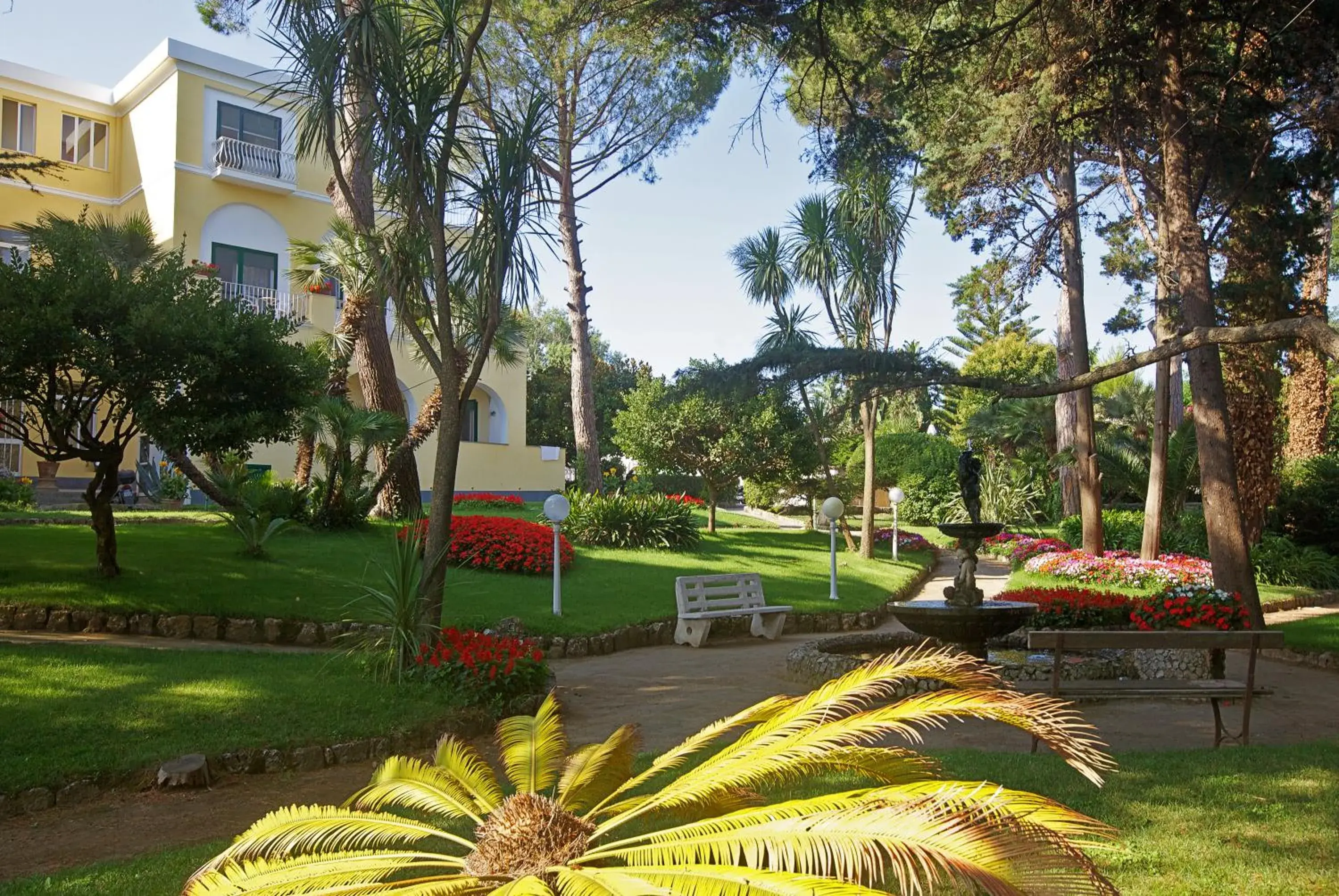 Garden in Hotel San Michele