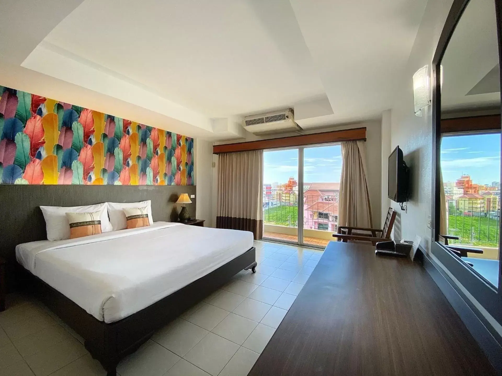 Bedroom in Piyada Residence Pattaya