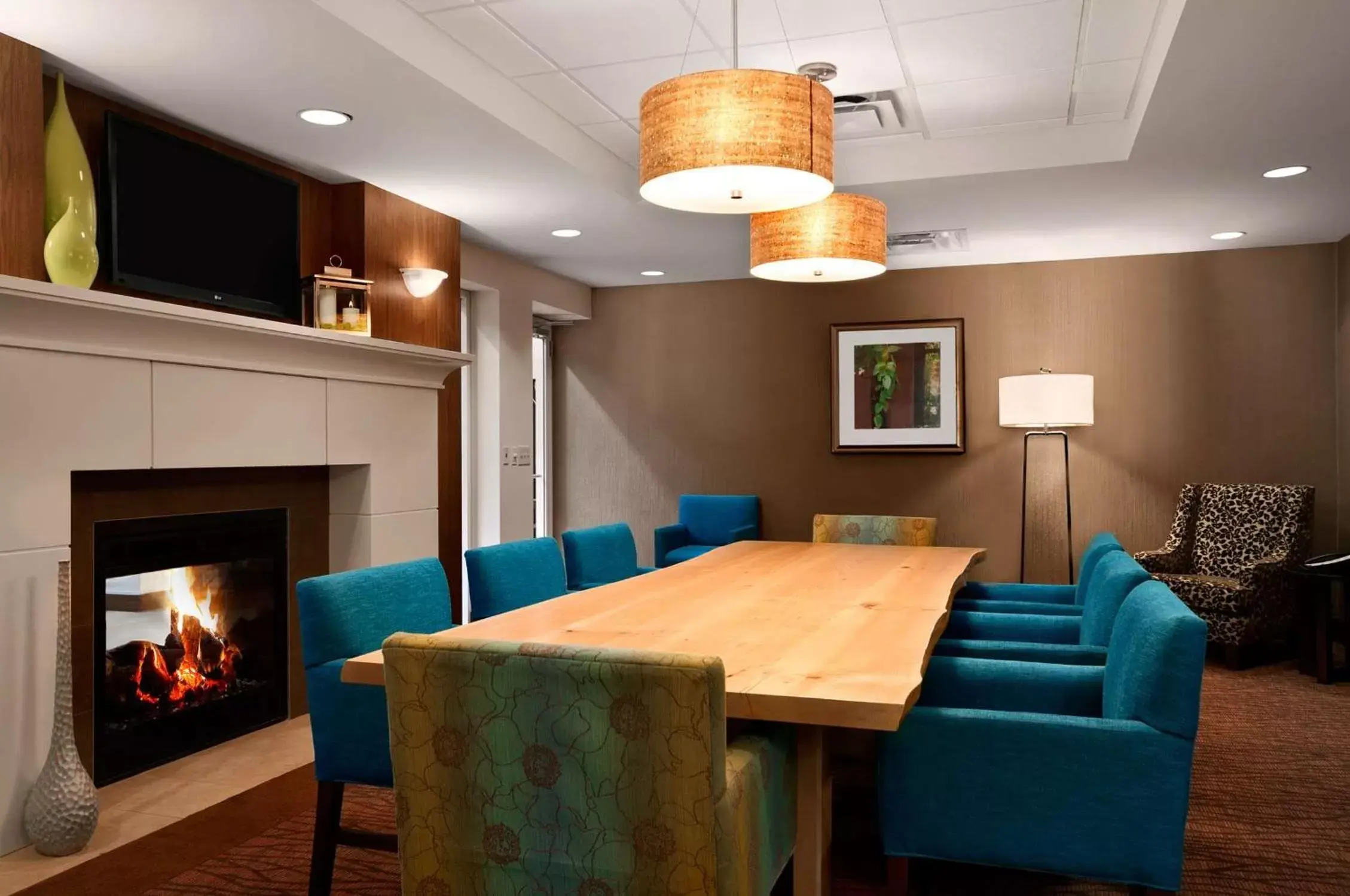 Meeting/conference room, Dining Area in Hilton Garden Inn Rochester/Pittsford