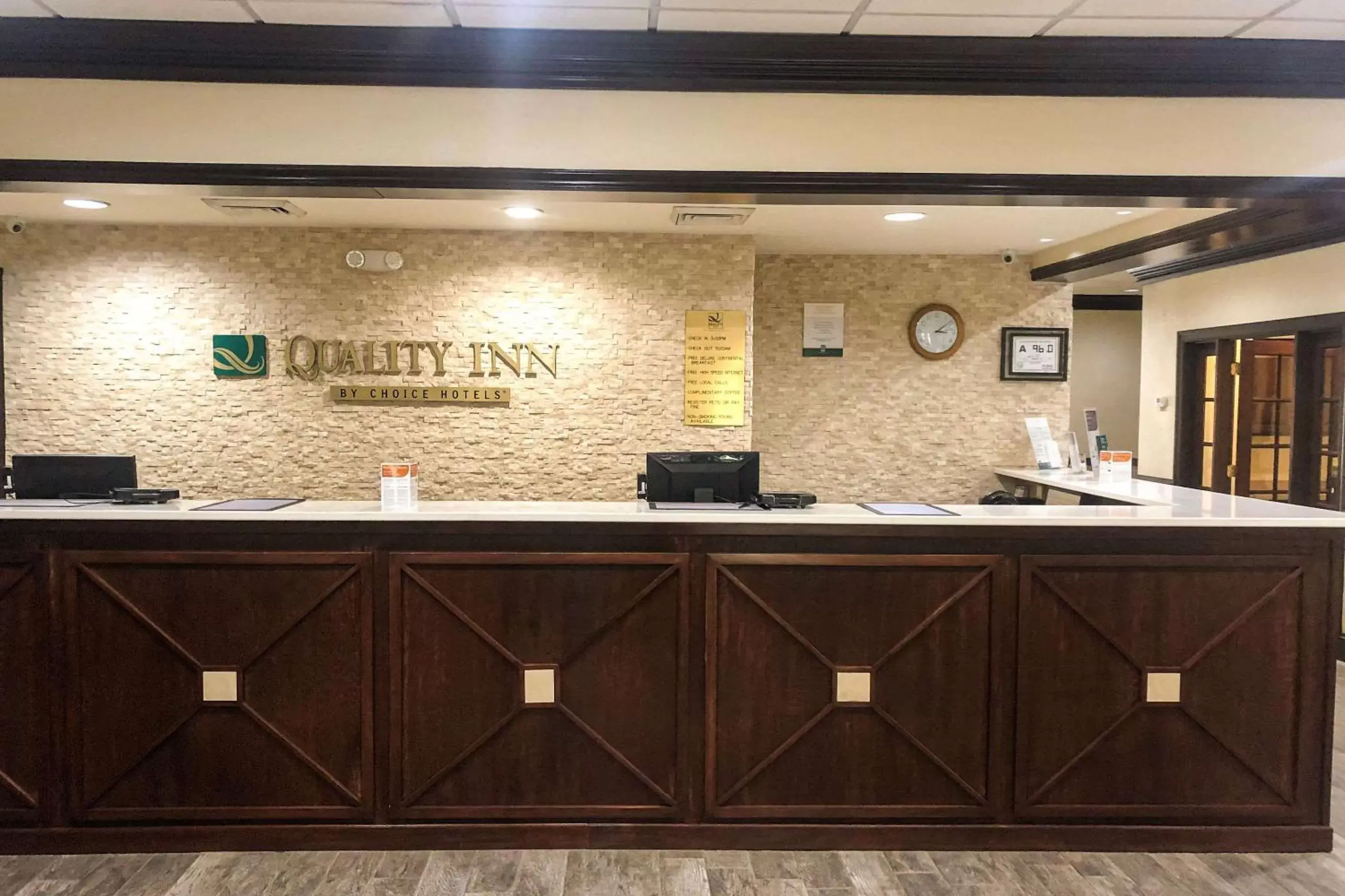 Lobby or reception in Quality Inn Morganton