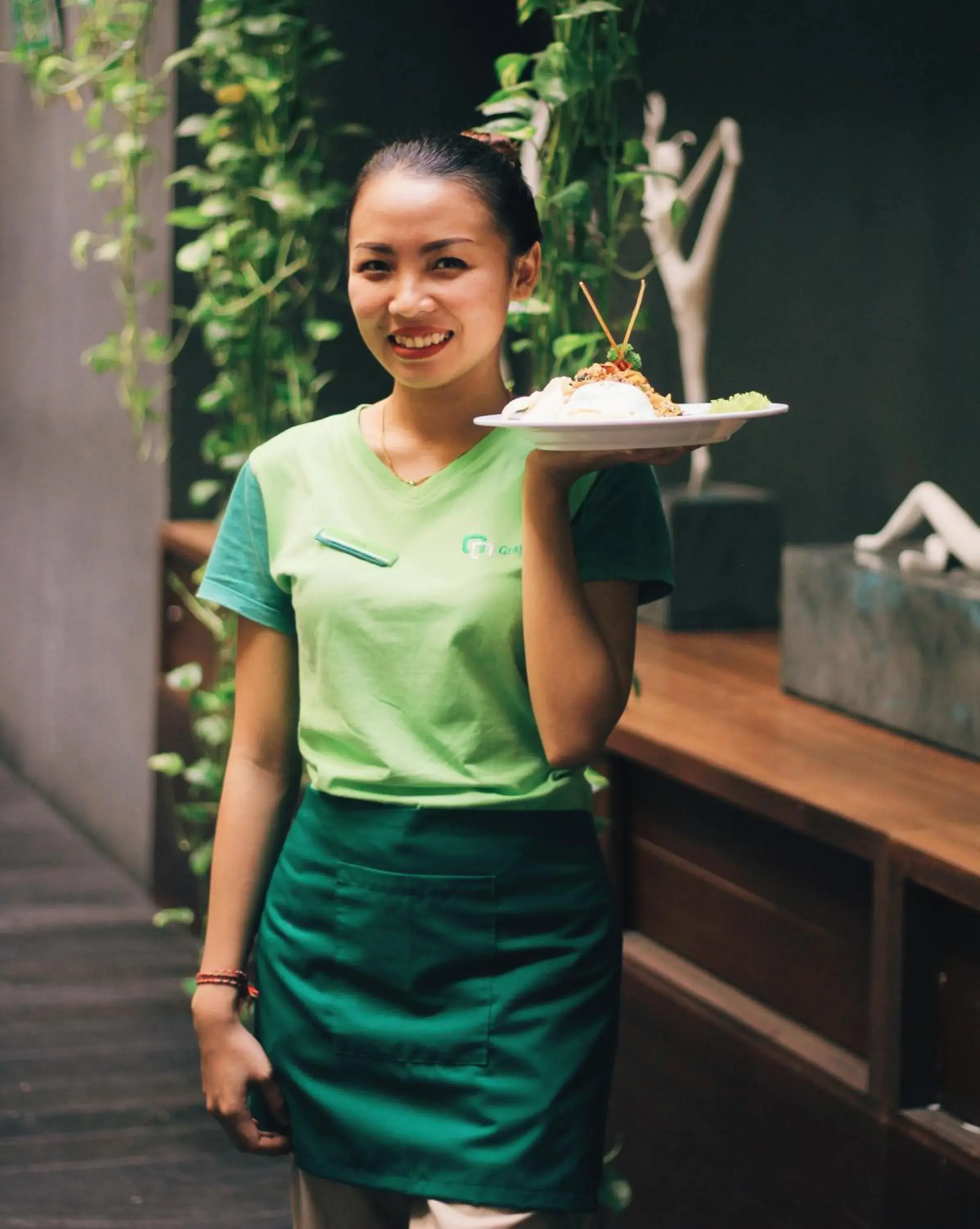 Staff in Grandmas Plus Hotel Legian