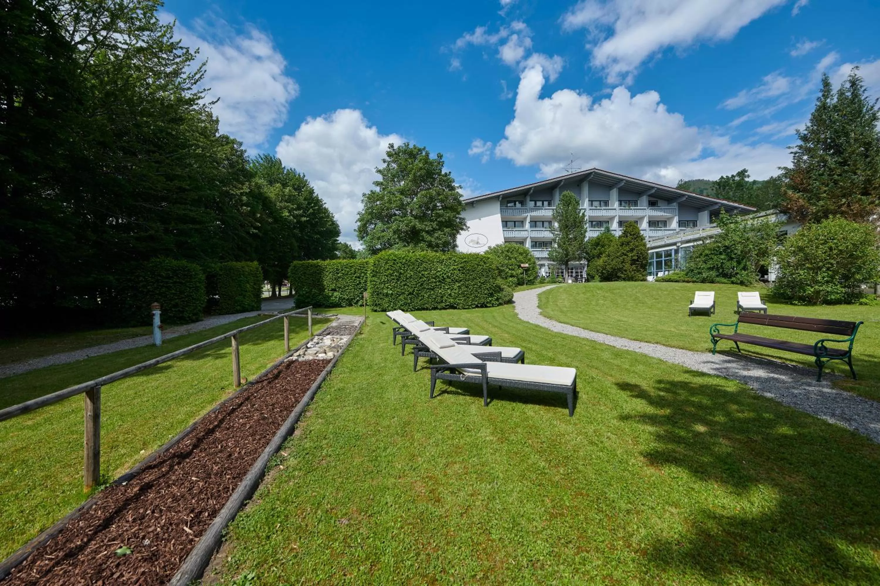 Garden in Hotel Bannwaldsee