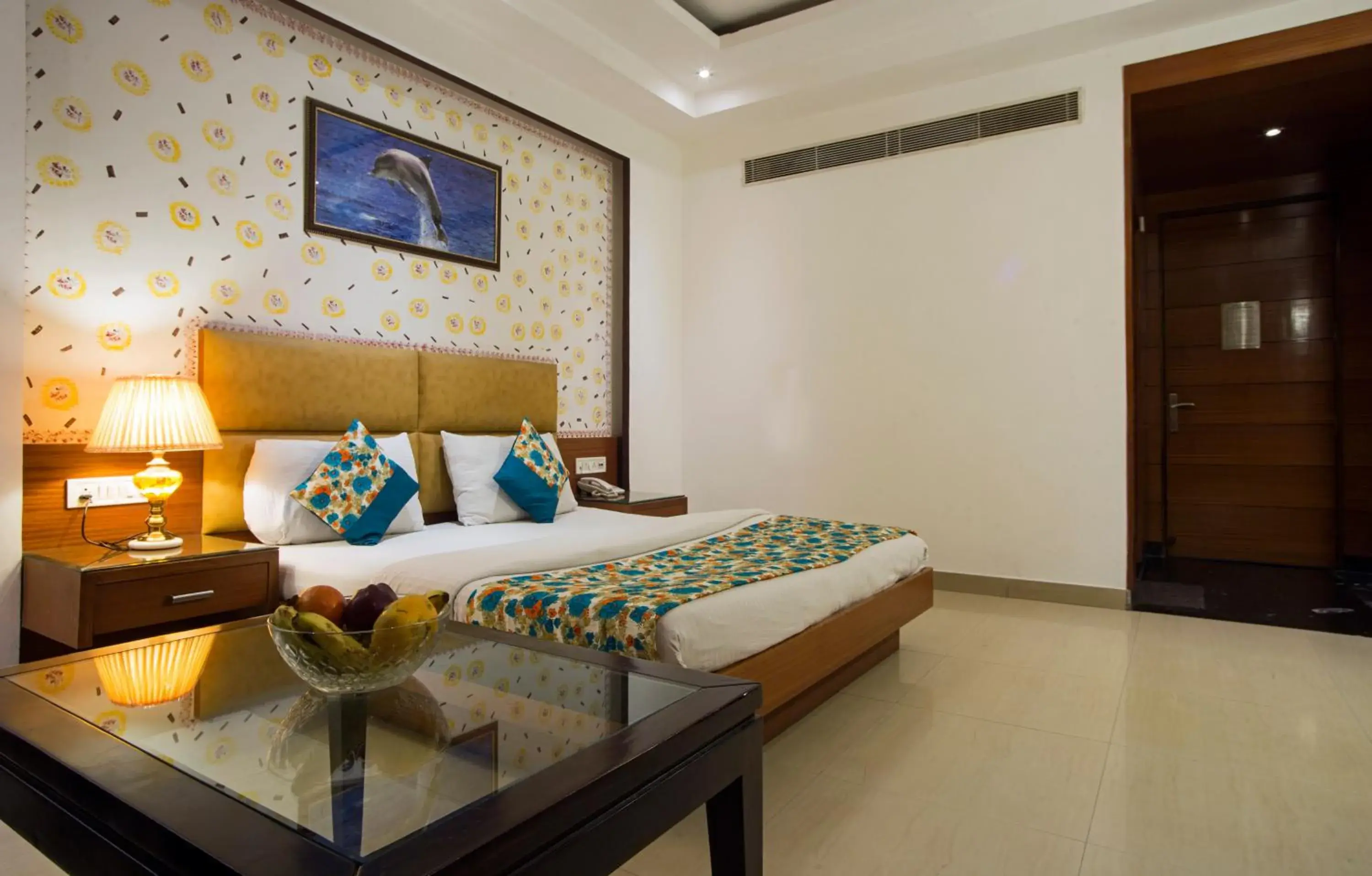 Bed in Hotel Krishna Deluxe-By RCG Hotels