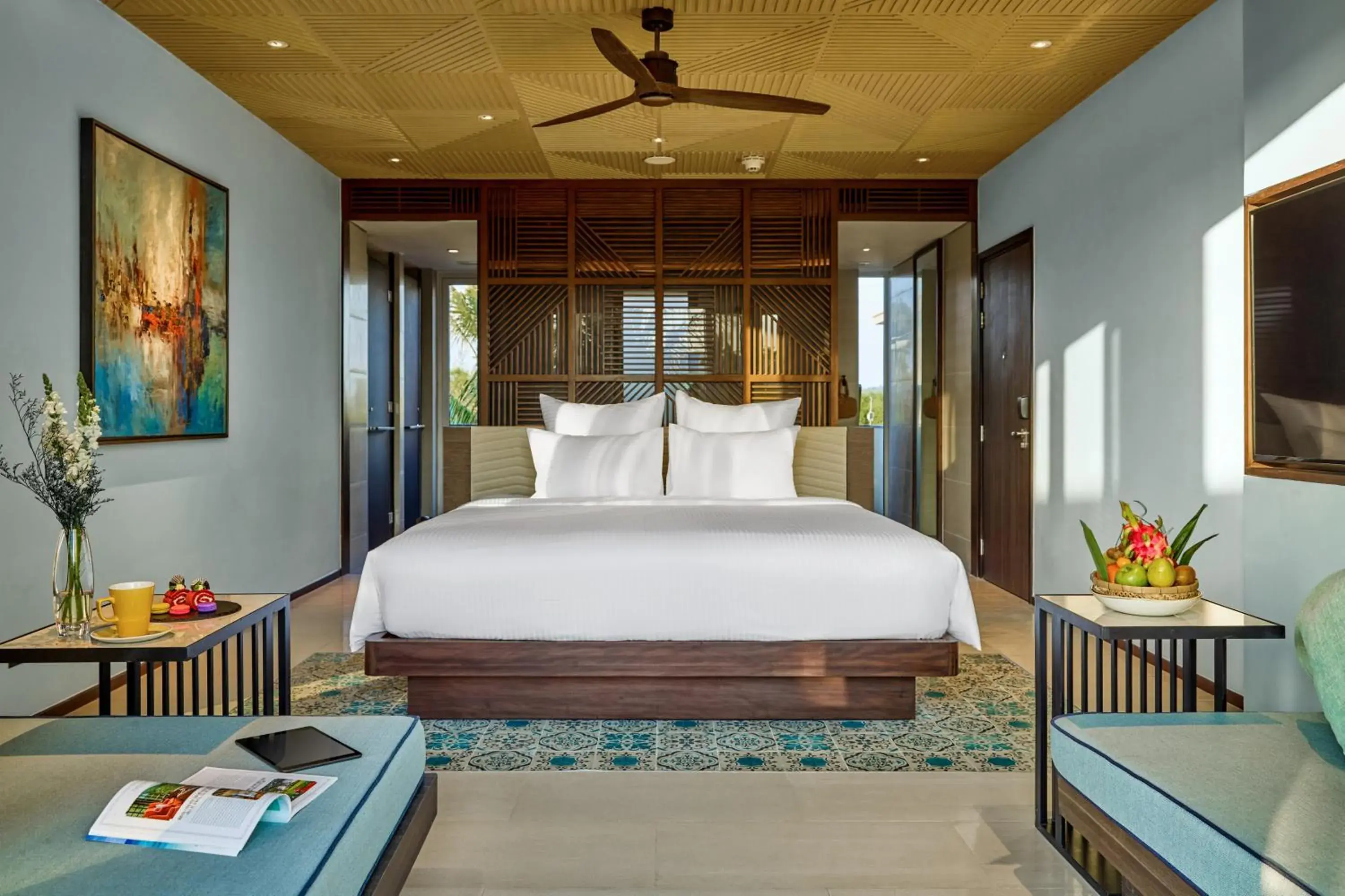 Bed in Pullman Phu Quoc Beach Resort