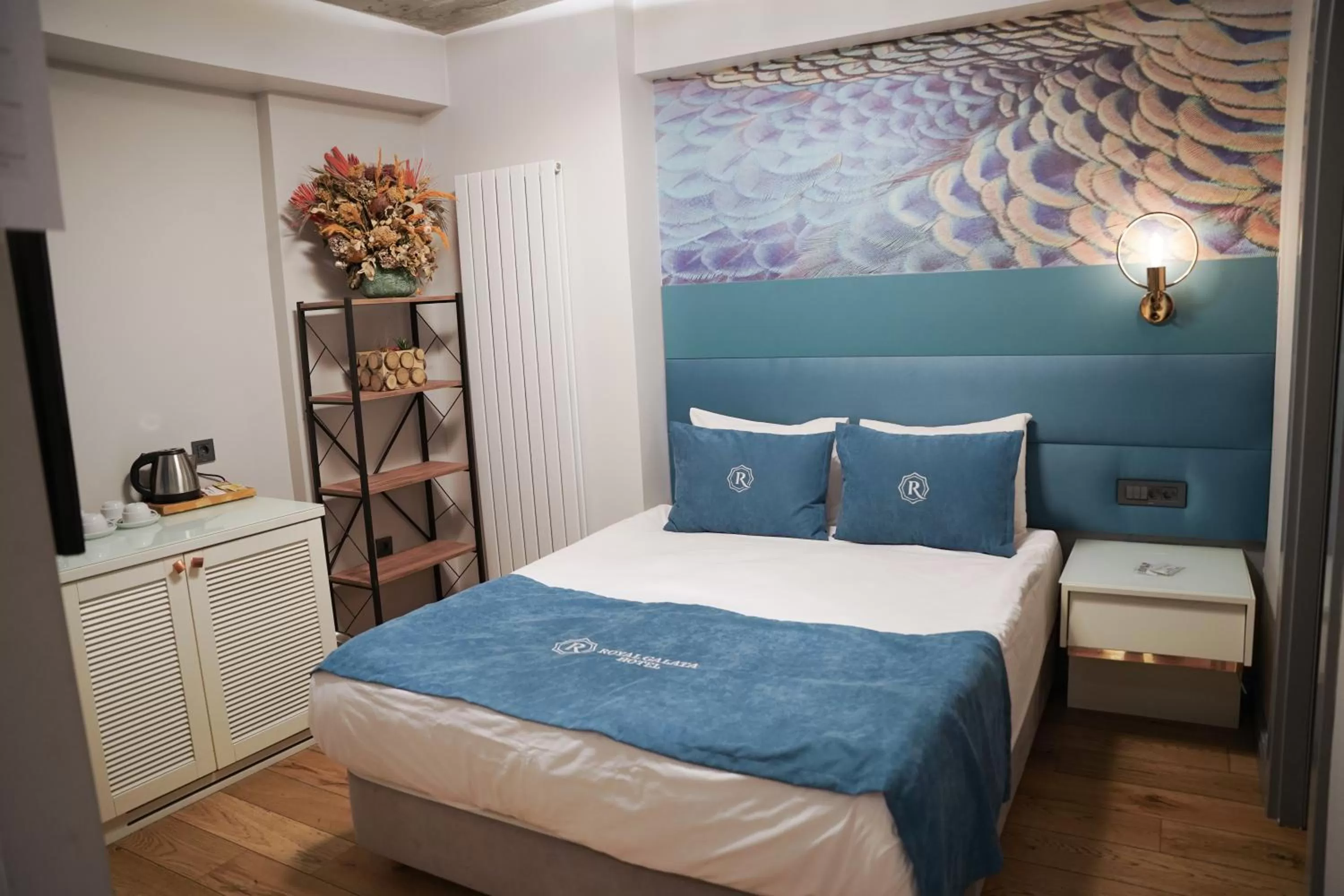 Bed in Royal Galata Hotel