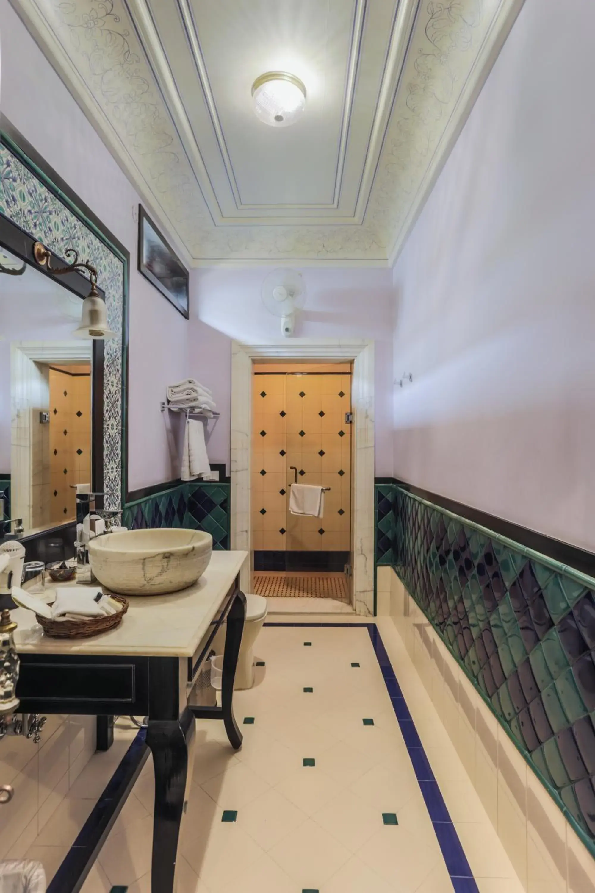 Bathroom in Royal Heritage Haveli