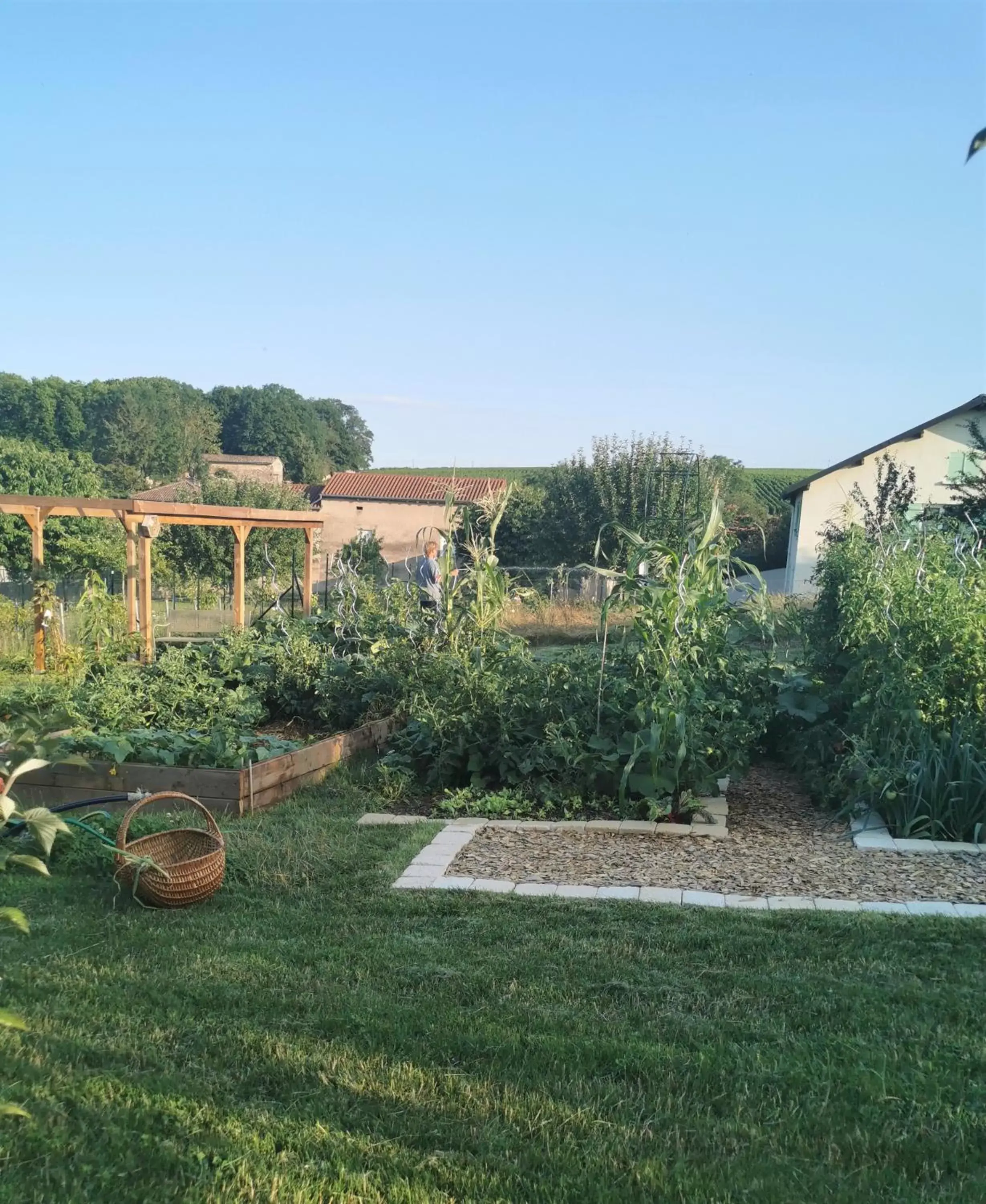 Garden in Au Jardin des Deux Roches