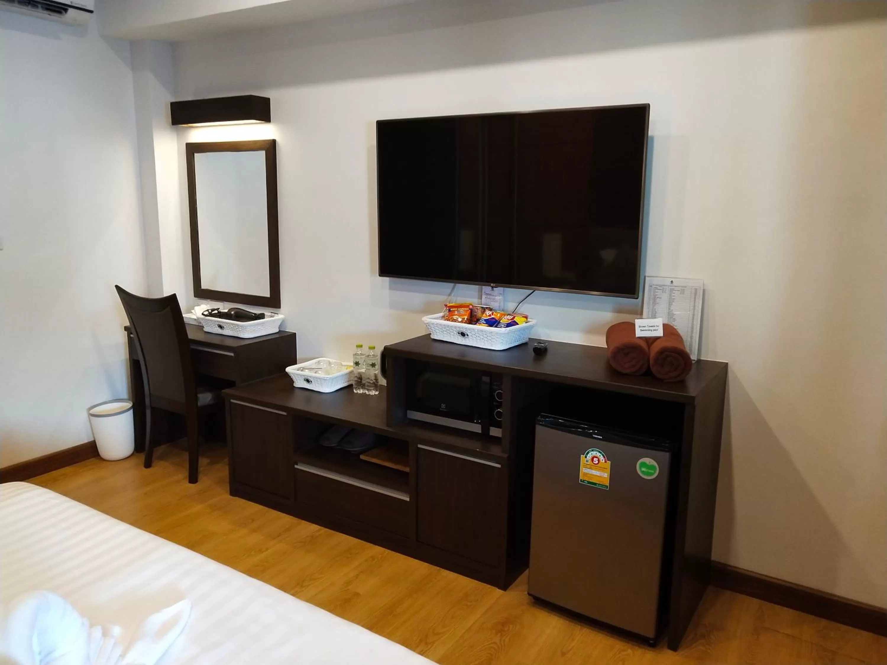 TV and multimedia, Bed in Hotel De Wualai