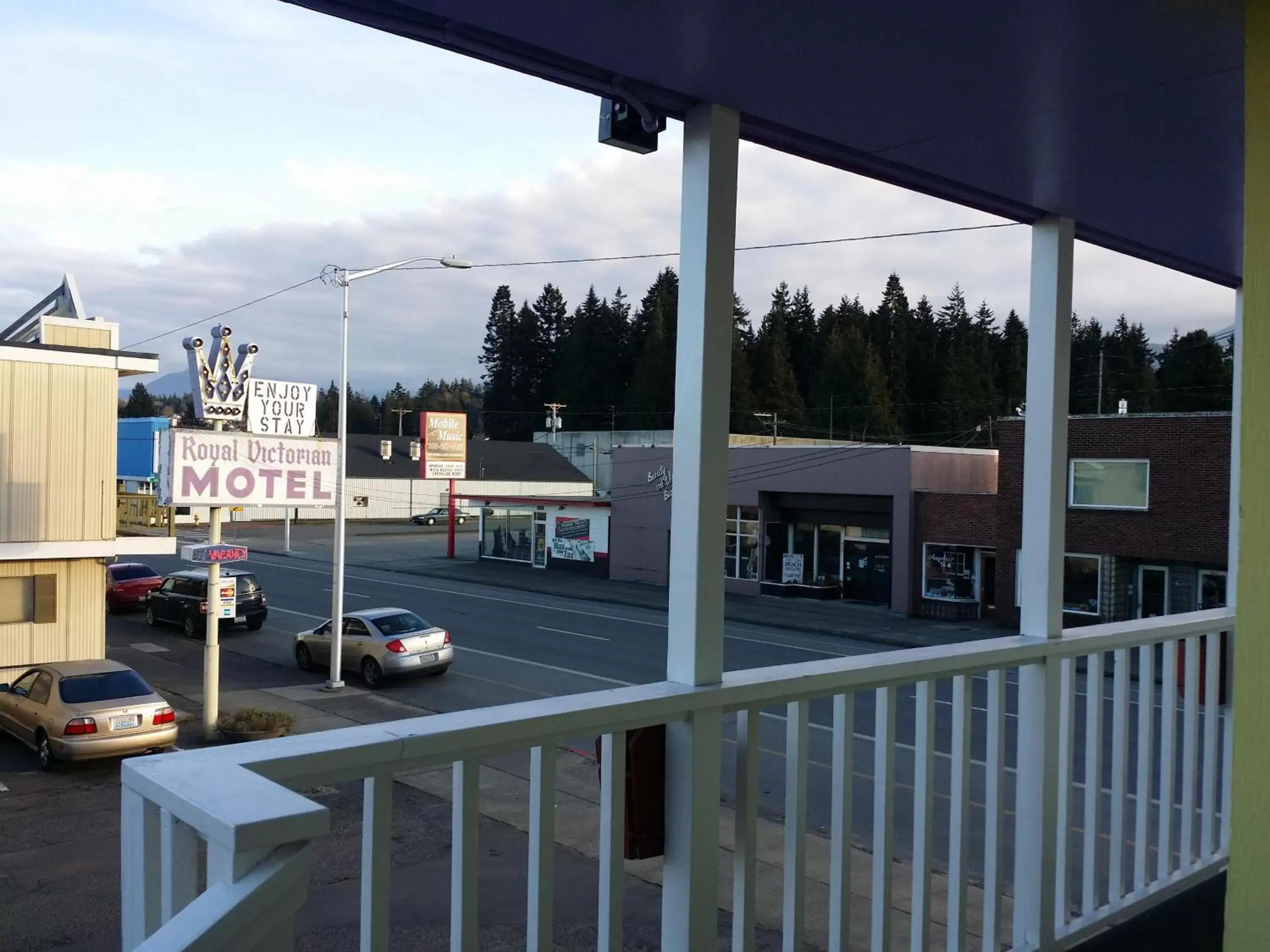 City view in Royal Victorian Motel