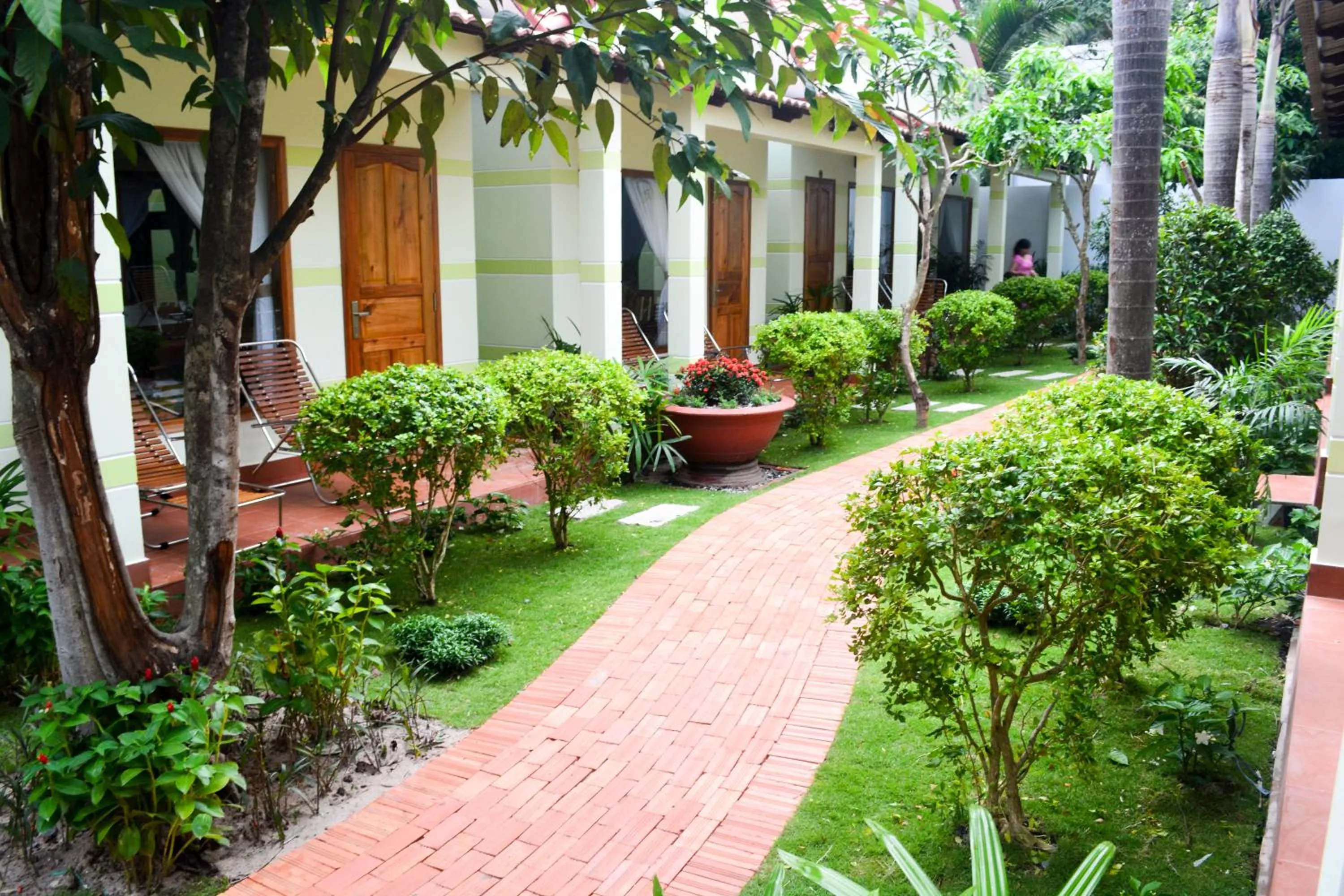 Patio in Ngoc Viet Bungalow