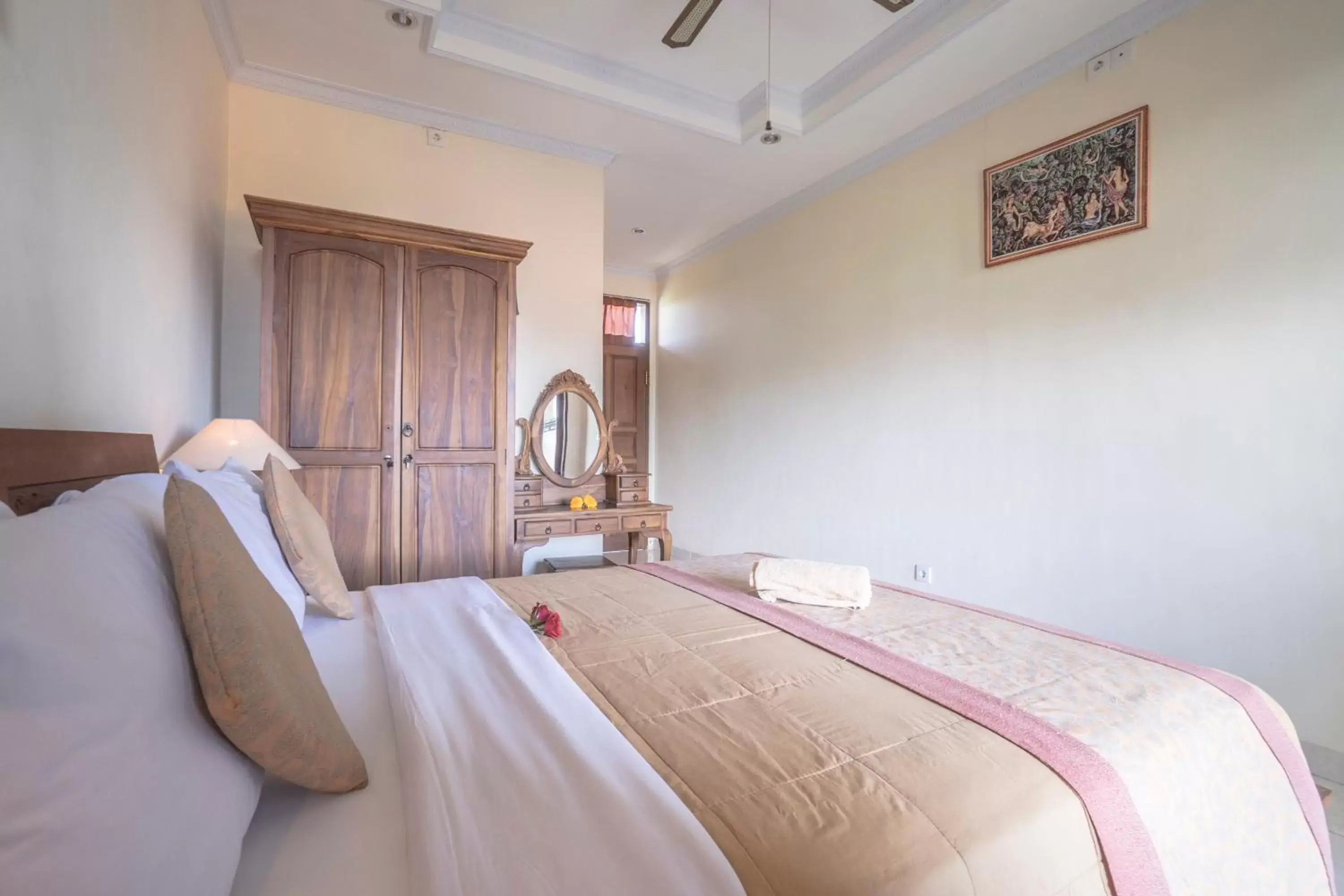 Bedroom, Bed in Ubud Sensasi Bungalow